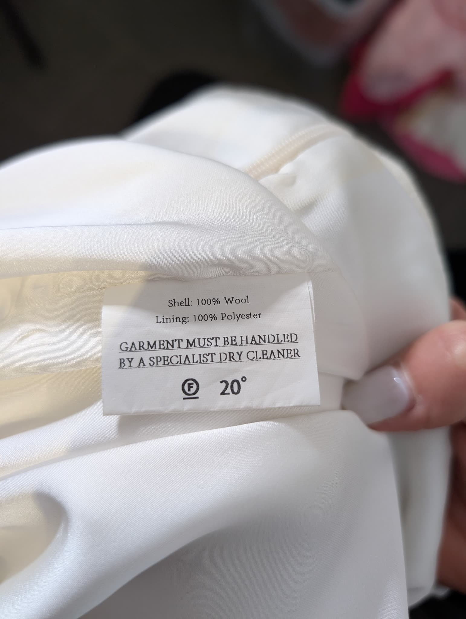 Rachel Gilbert Ruffle Detail Dress Cream and Black Size 2 — photo 5 of 6
