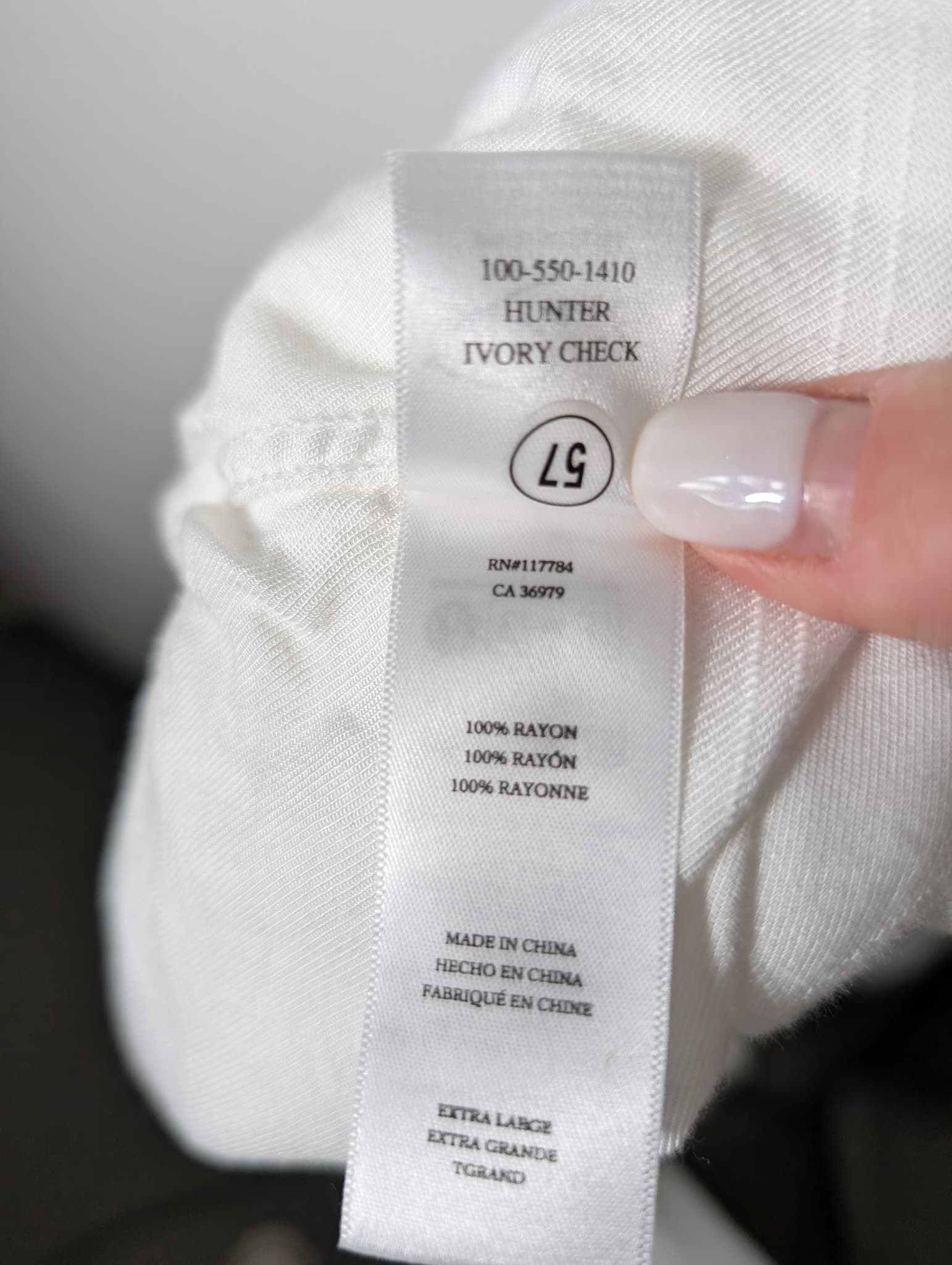 Rails Hunter Button-Down Shirt White XL — photo 7 of 8