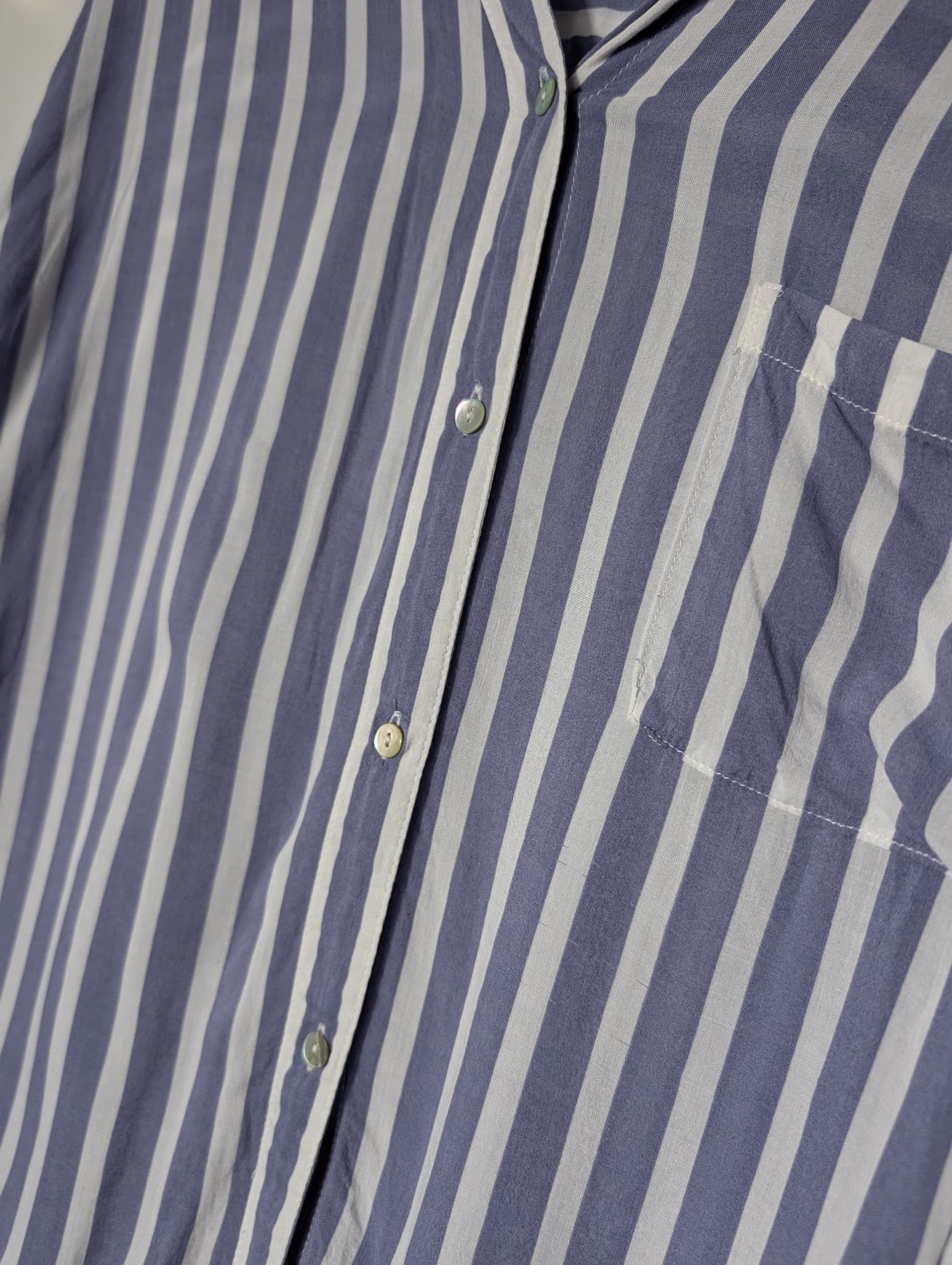 Rails Josephine Button-Down Shirt Blue & White Stripe XL — photo 2 of 9