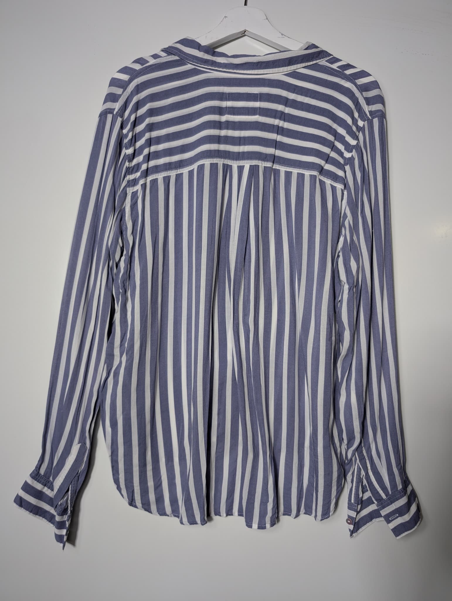 Rails Josephine Button-Down Shirt Blue & White Stripe XL — photo 5 of 9