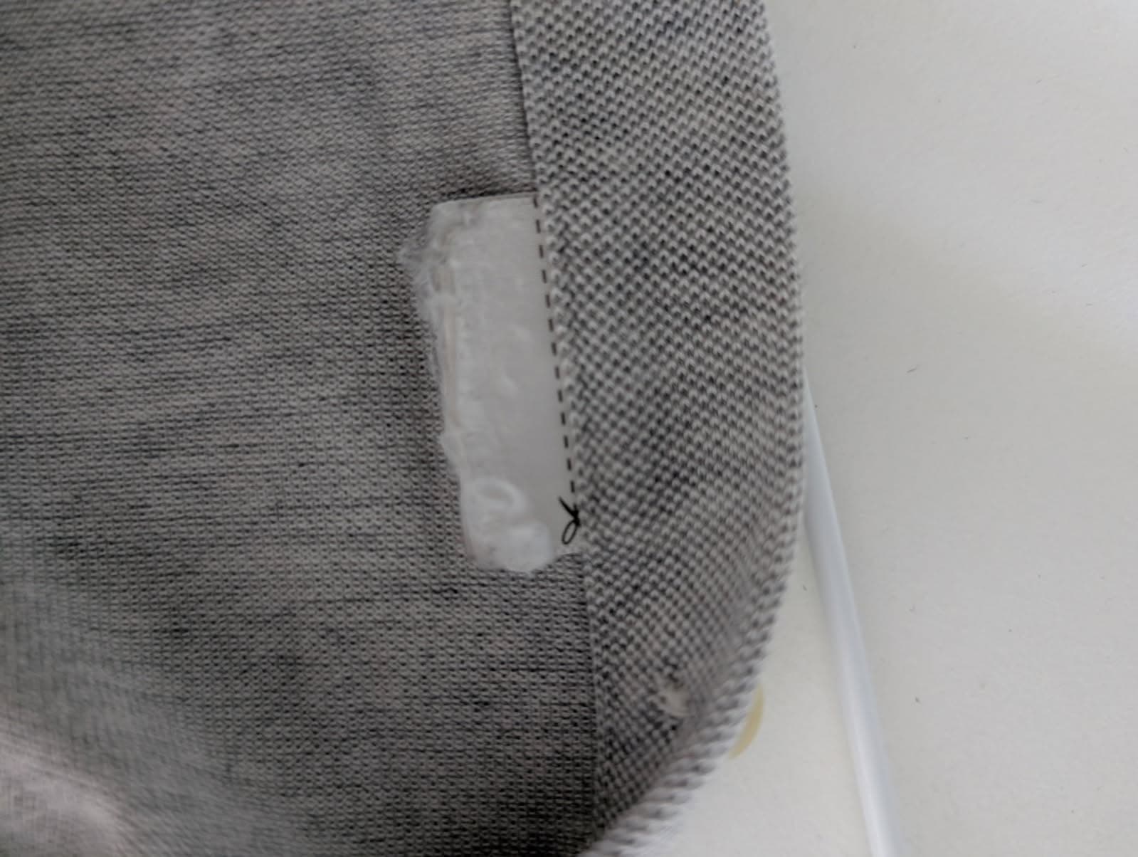 Ralph Lauren Knit Oxford Shirt - Men's Grey Long Sleeve Button Down Size M — photo 4 of 4