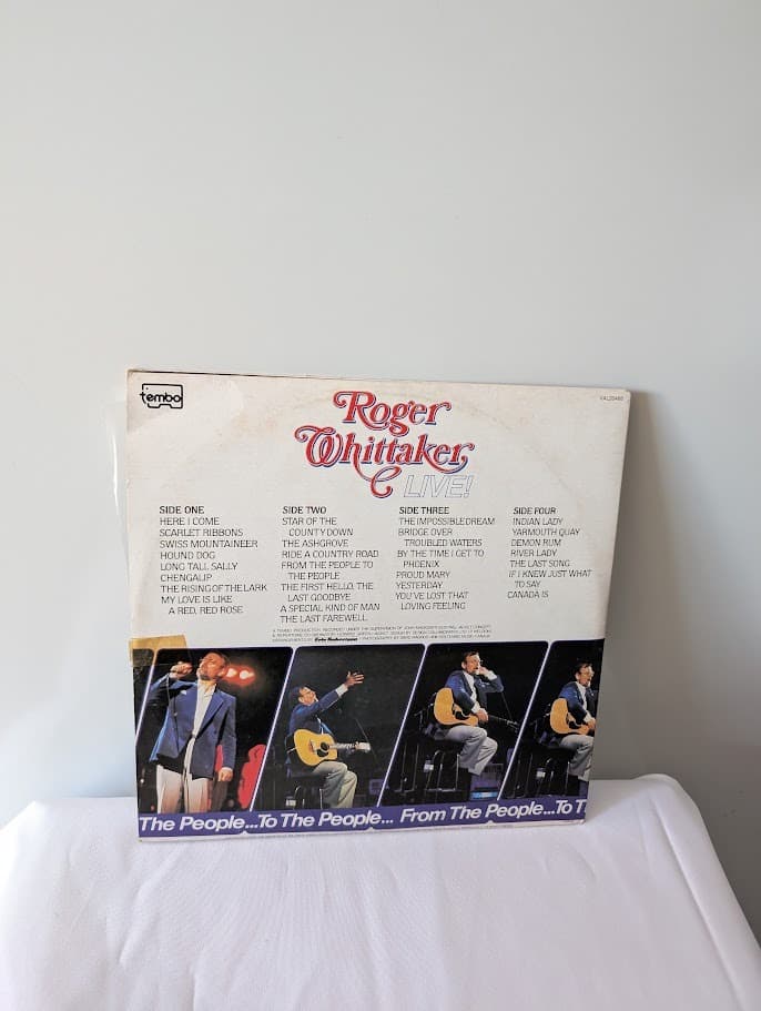 RCA Roger Whittaker Live! The People... From The People... To The People Vinyl LP — photo 2 of 8