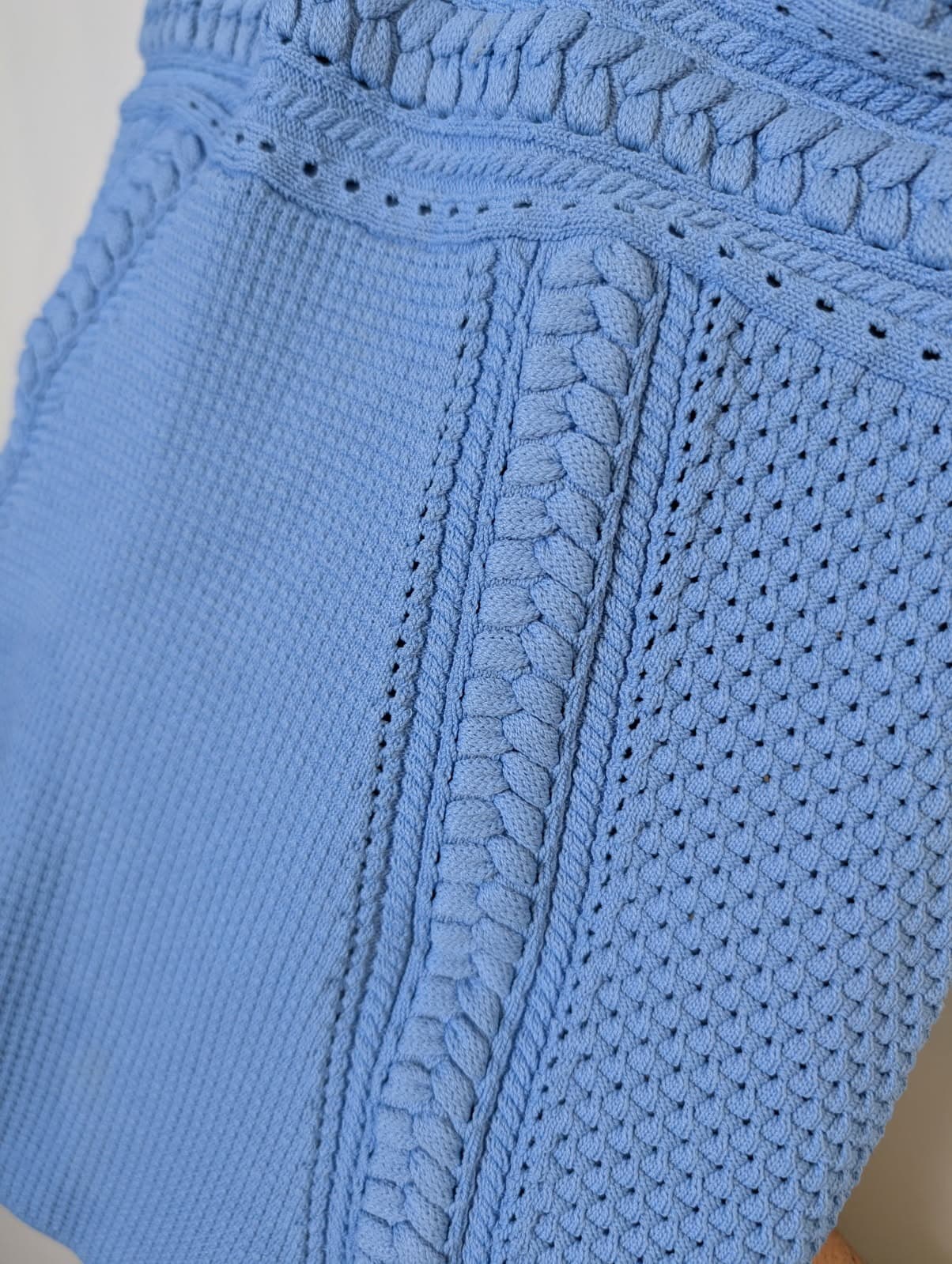 Rebecca Vallance Knit Mini Dress Blue AU 8 — photo 4 of 4