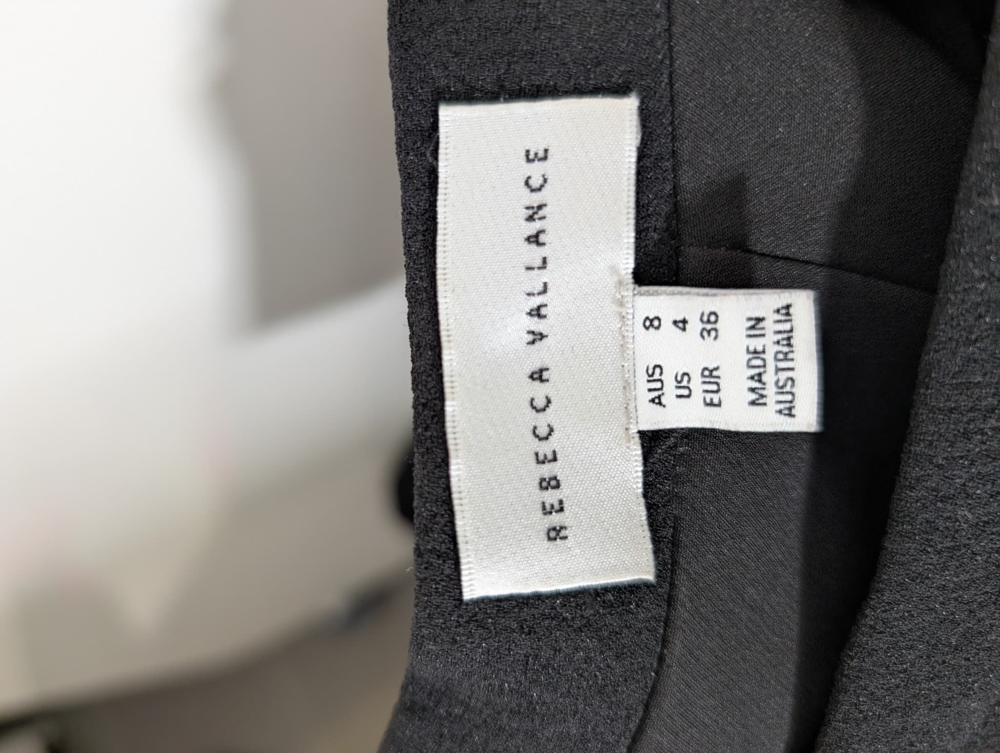 Rebecca Vallance Mermaid Maxi Skirt Black AU 8 — photo 5 of 5