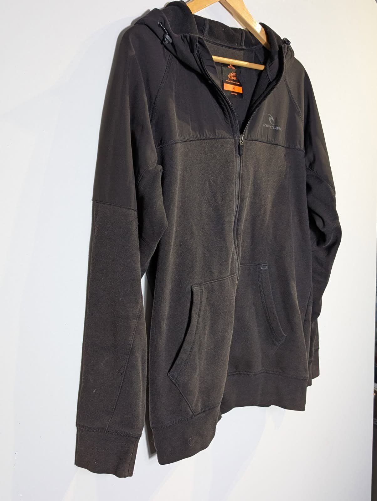 Rip Curl Anti-Series Full Zip Hoodie Black Men's M — photo 8 of 8