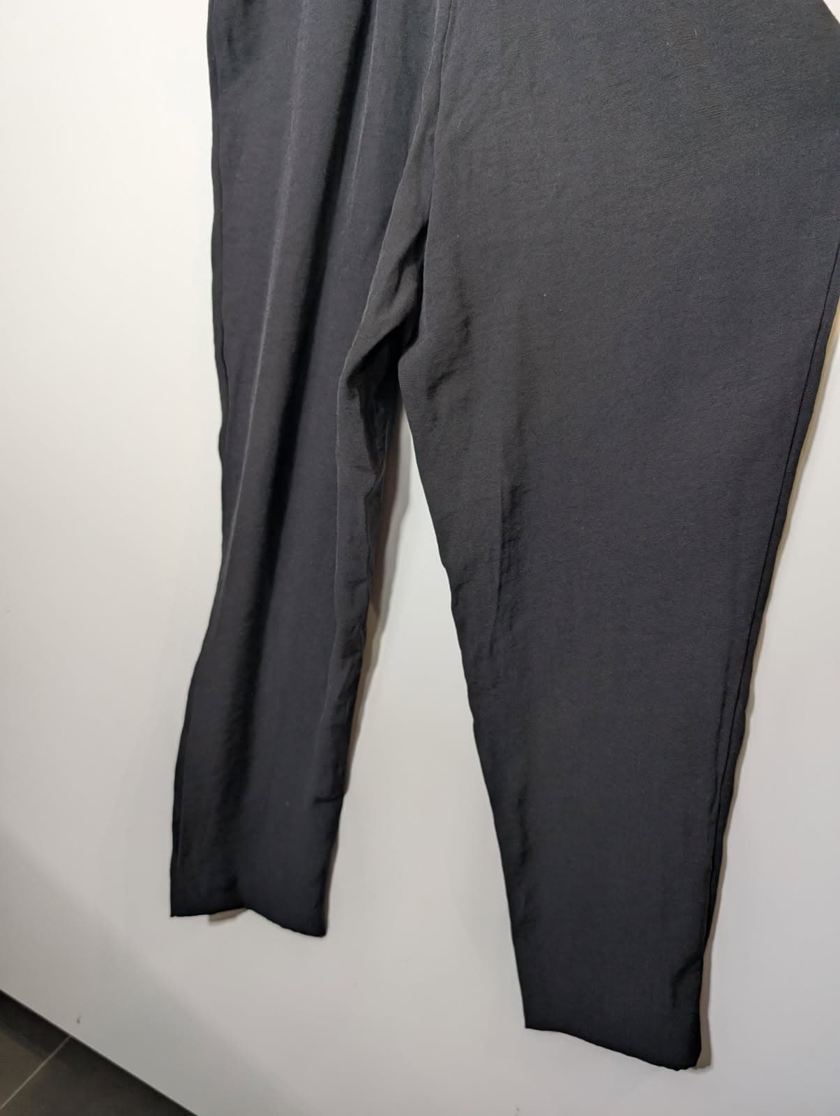 River Island Black Spaghetti Strap V-Neck Jumpsuit Women's Size 10 — photo 4 of 7