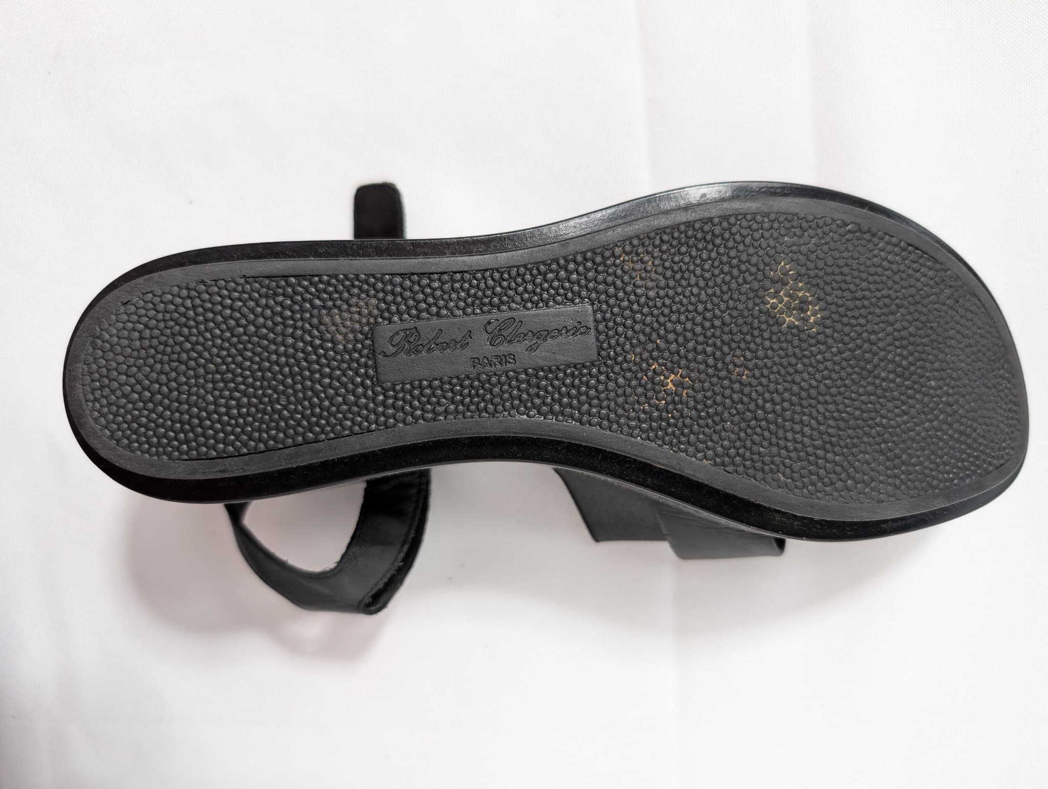 Robert Clergerie Platform Sandals Black Leather EU 38.5 — photo 8 of 9