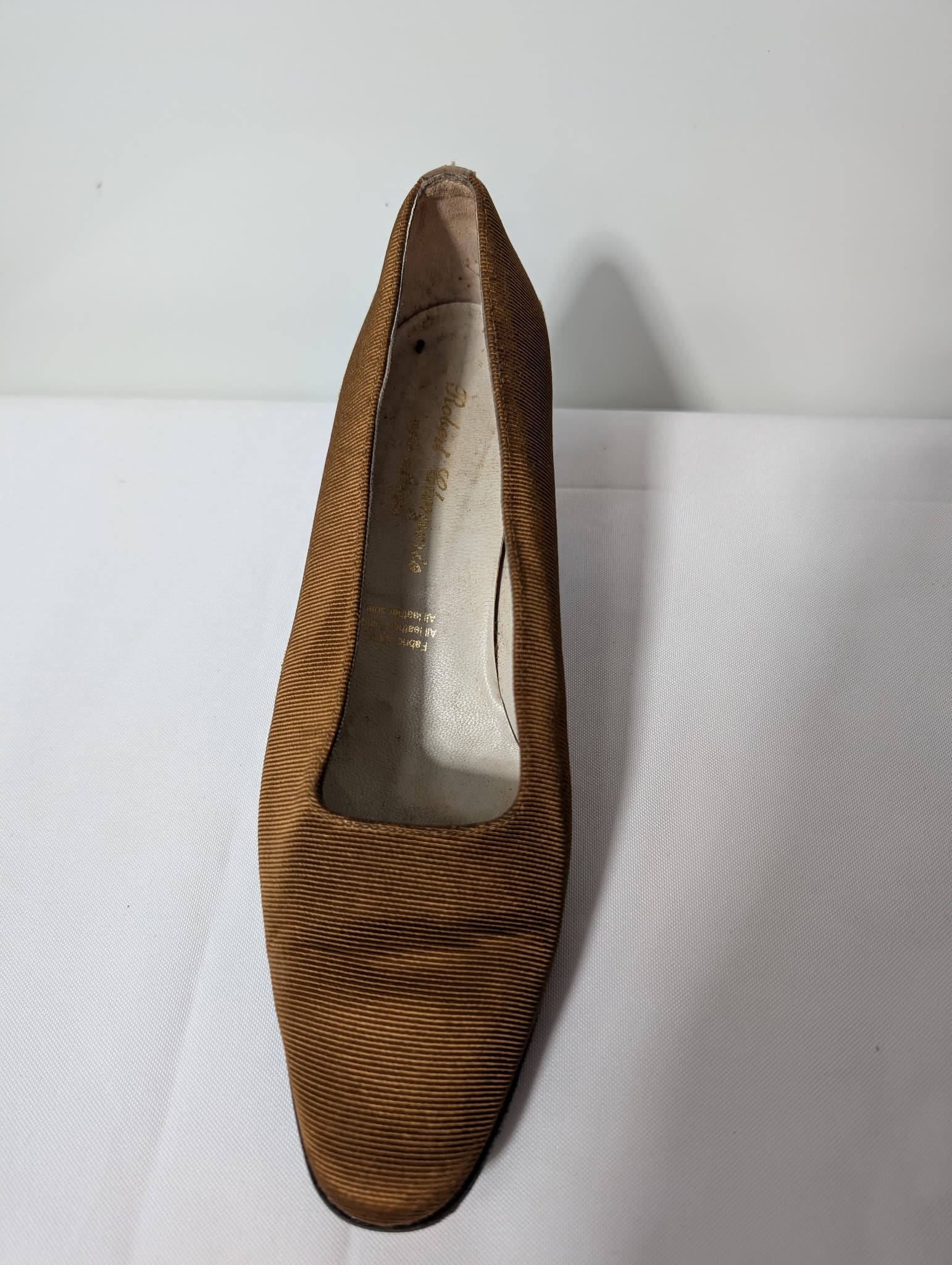 Robert Clergerie Vintage Grosgrain Ribbon Pumps Brown EU 36 — photo 2 of 7