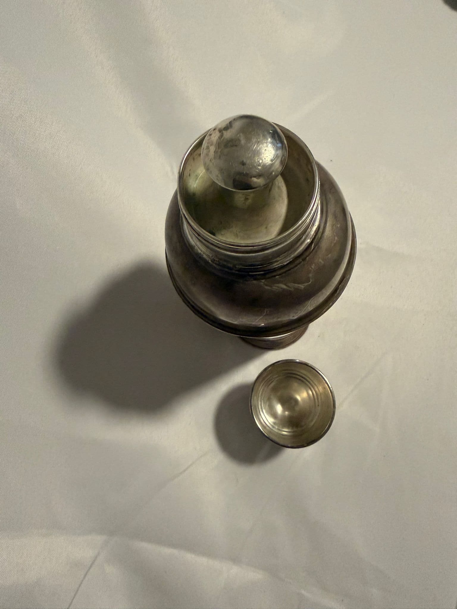 ROSTON PRODUCTS LTD Cocktail Shaker Vintage Silver Plated — photo 4 of 9