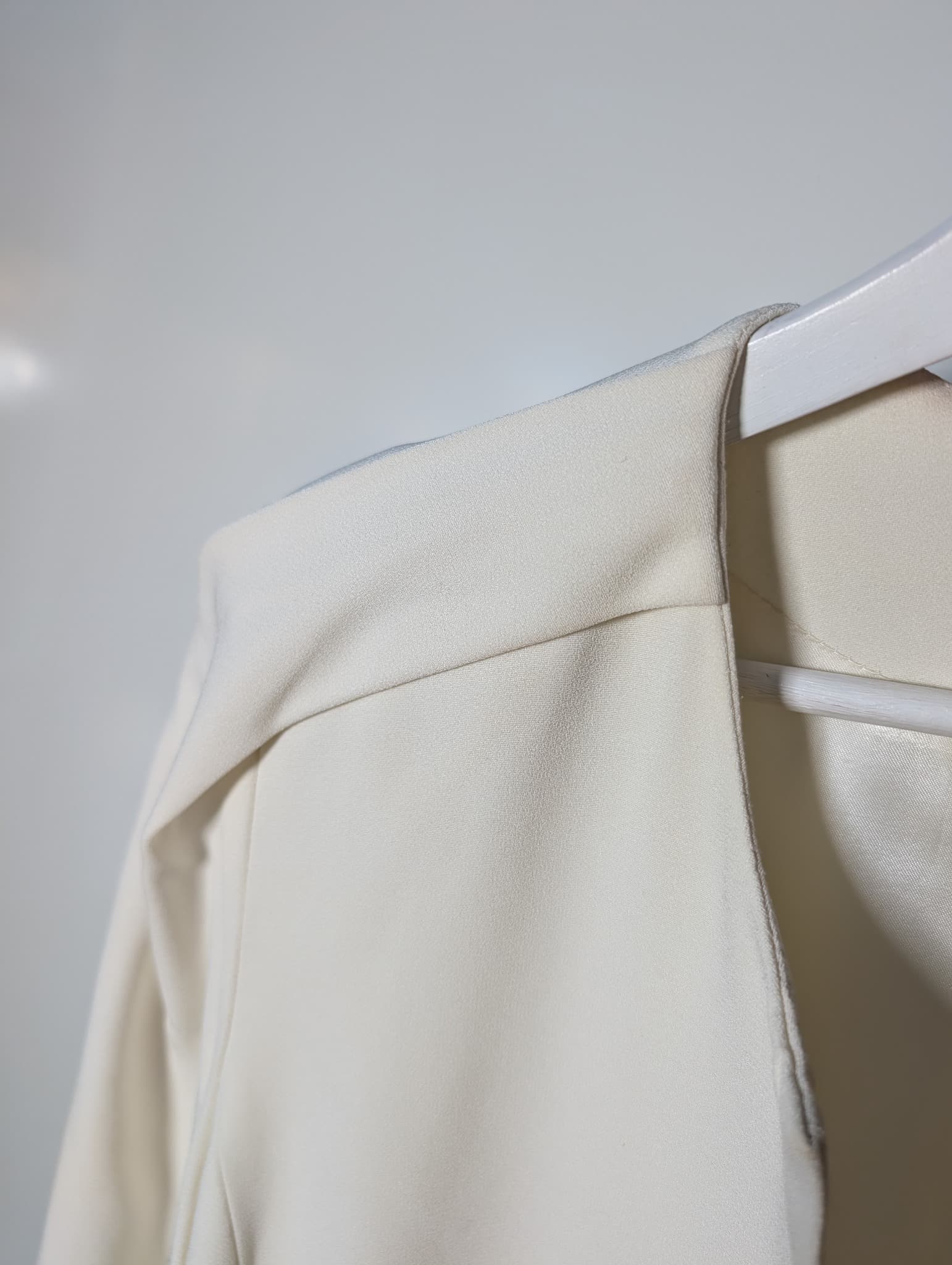 RSVP PERRI CUTTEN Open Front Coat White Size L — photo 4 of 7