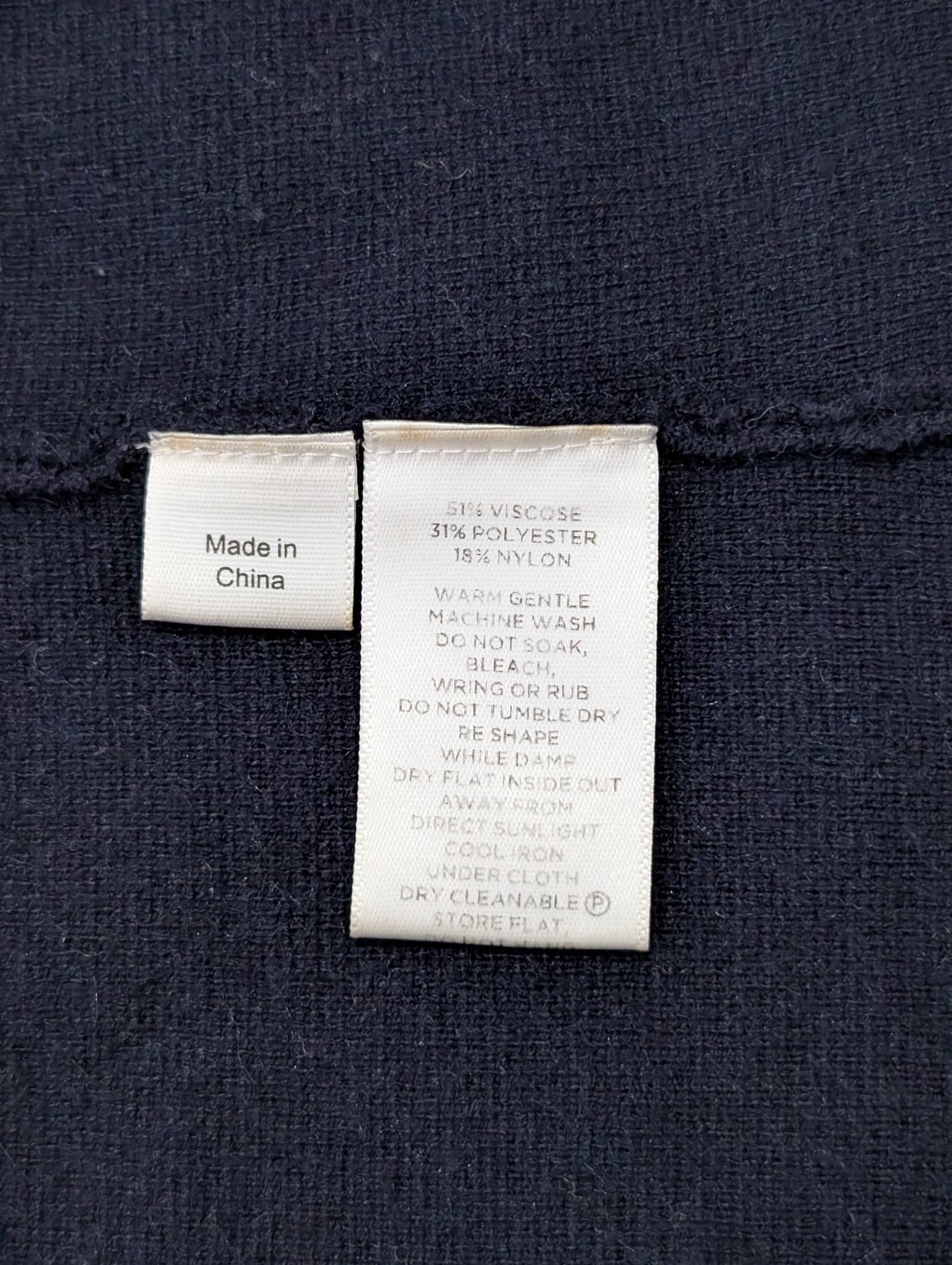 SABA Knit Blazer Cardigan Navy Size Small — photo 3 of 7