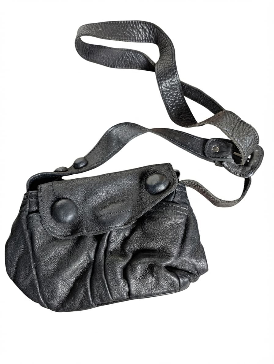 Saba Leather Crossbody Bag Black — photo 1 of 9