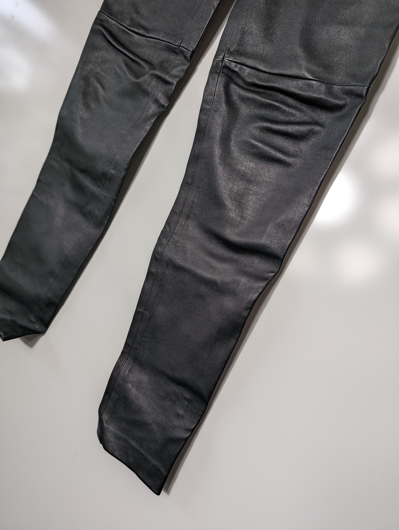 Saba Leather Trousers Black Women's Size 6 — photo 2 of 8