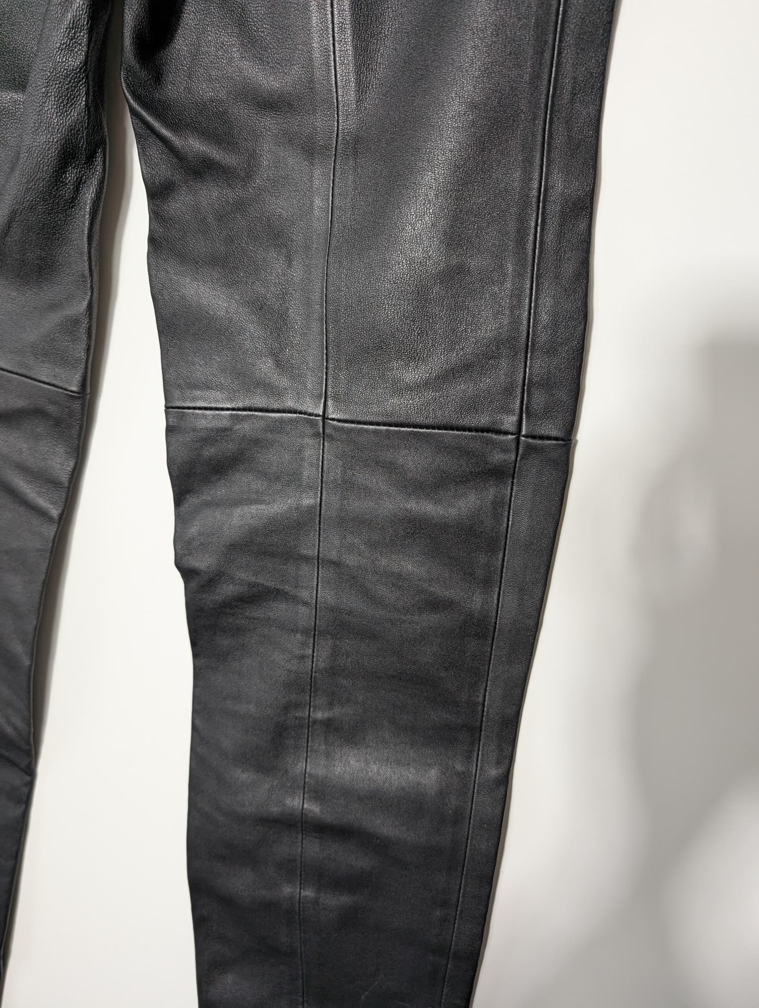Saba Leather Trousers Black Women's Size 6 — photo 6 of 8