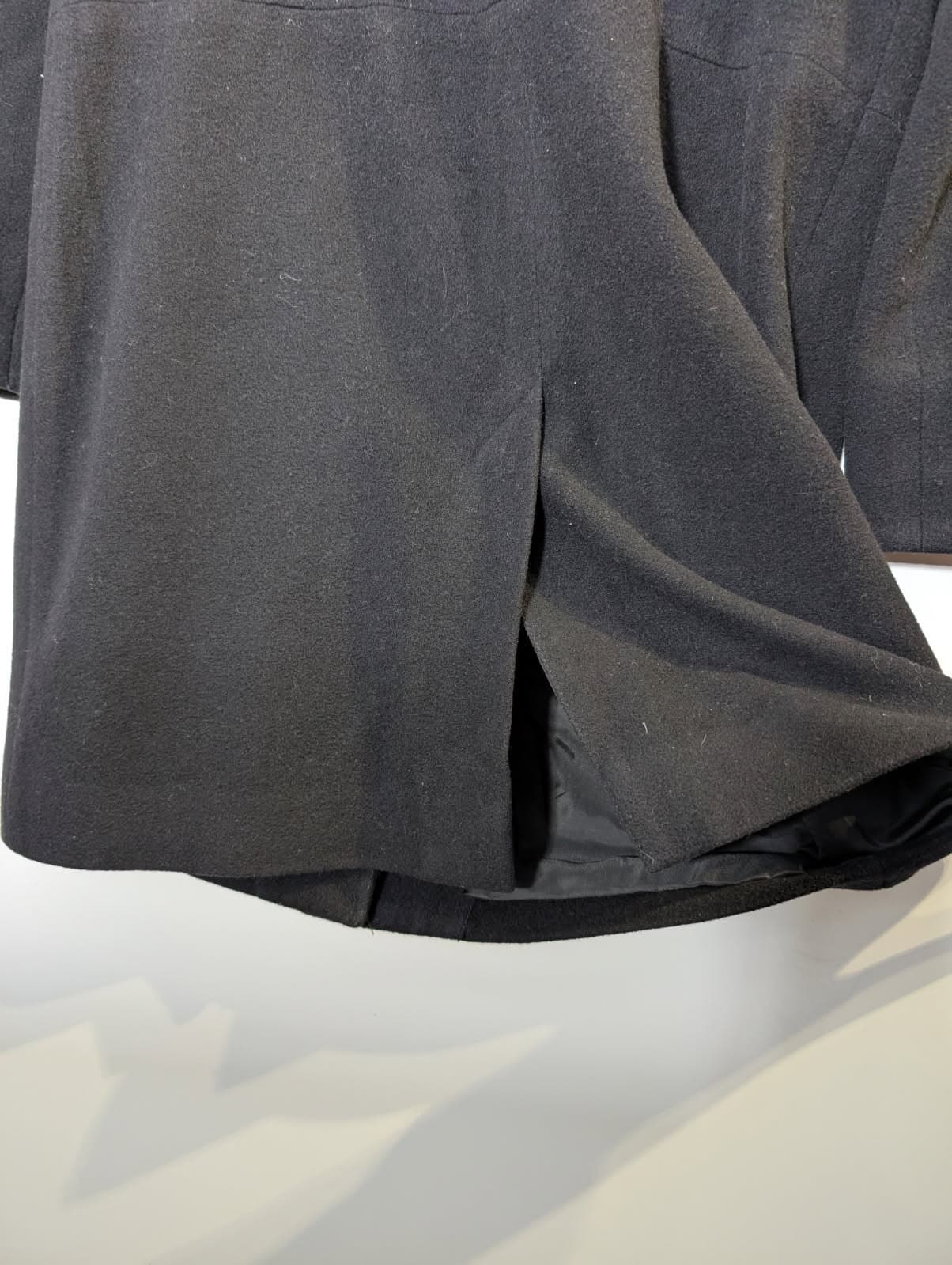 Saba Melbourne Wool Cashmere Blend Stand Collar Coat - Black Size 10 — photo 3 of 8