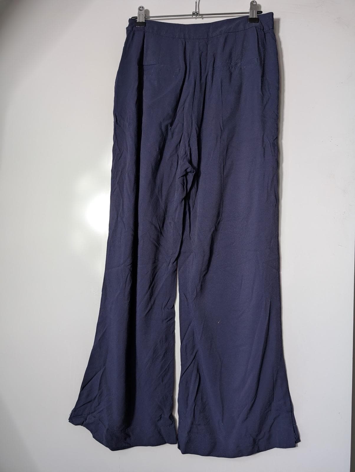 Saba Wide Leg Trousers Navy Blue Women's Size 10 — photo 5 of 8