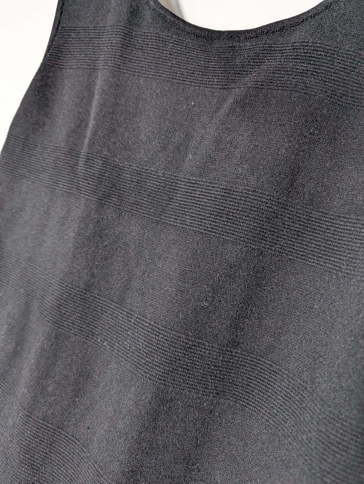 Sandro Black Knit Dress with Ruffle Hem Size 2 — photo 3 of 10