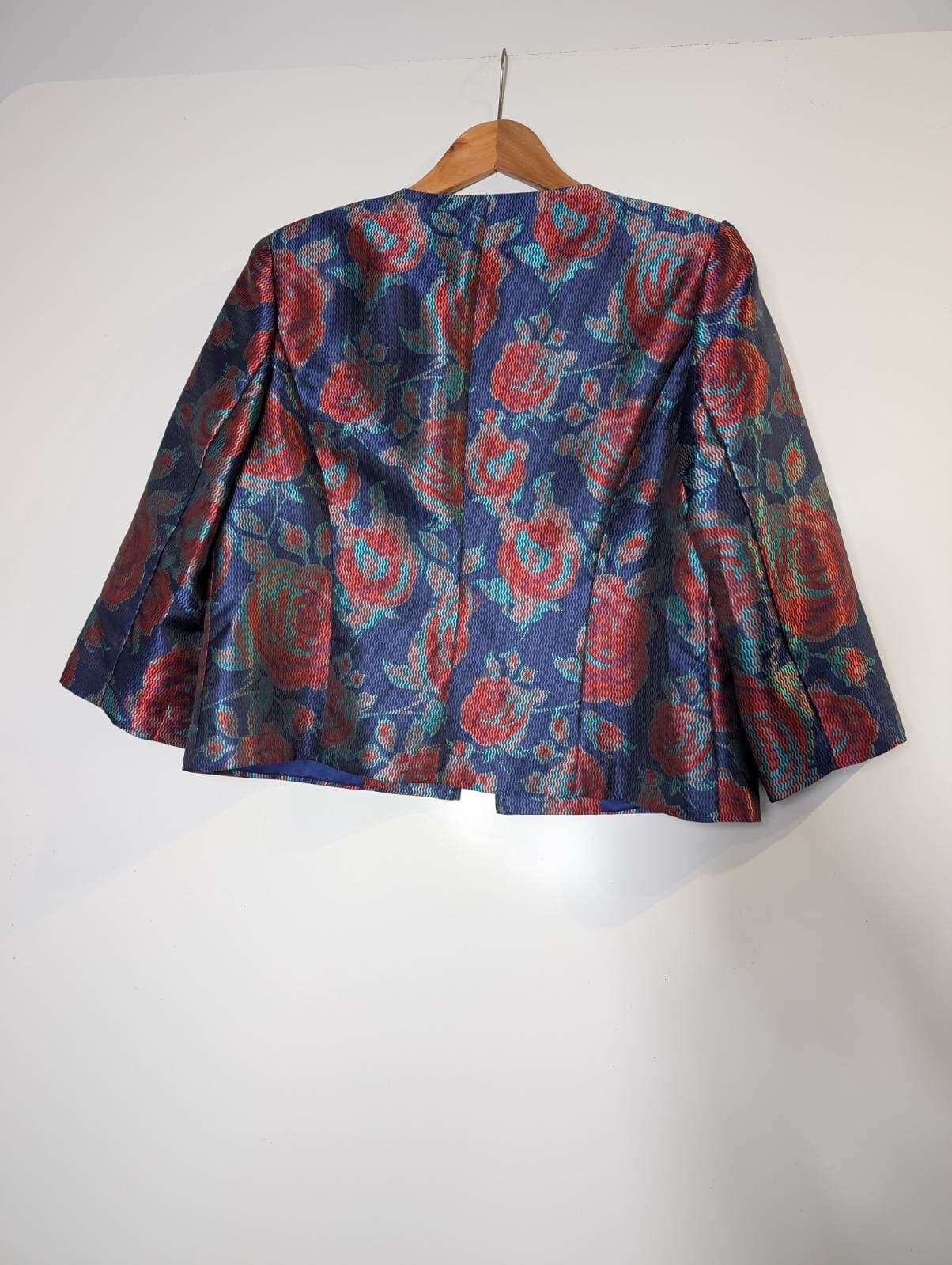 Sarissa Floral Brocade Dress and Jacket Set - Size XL — photo 2 of 8