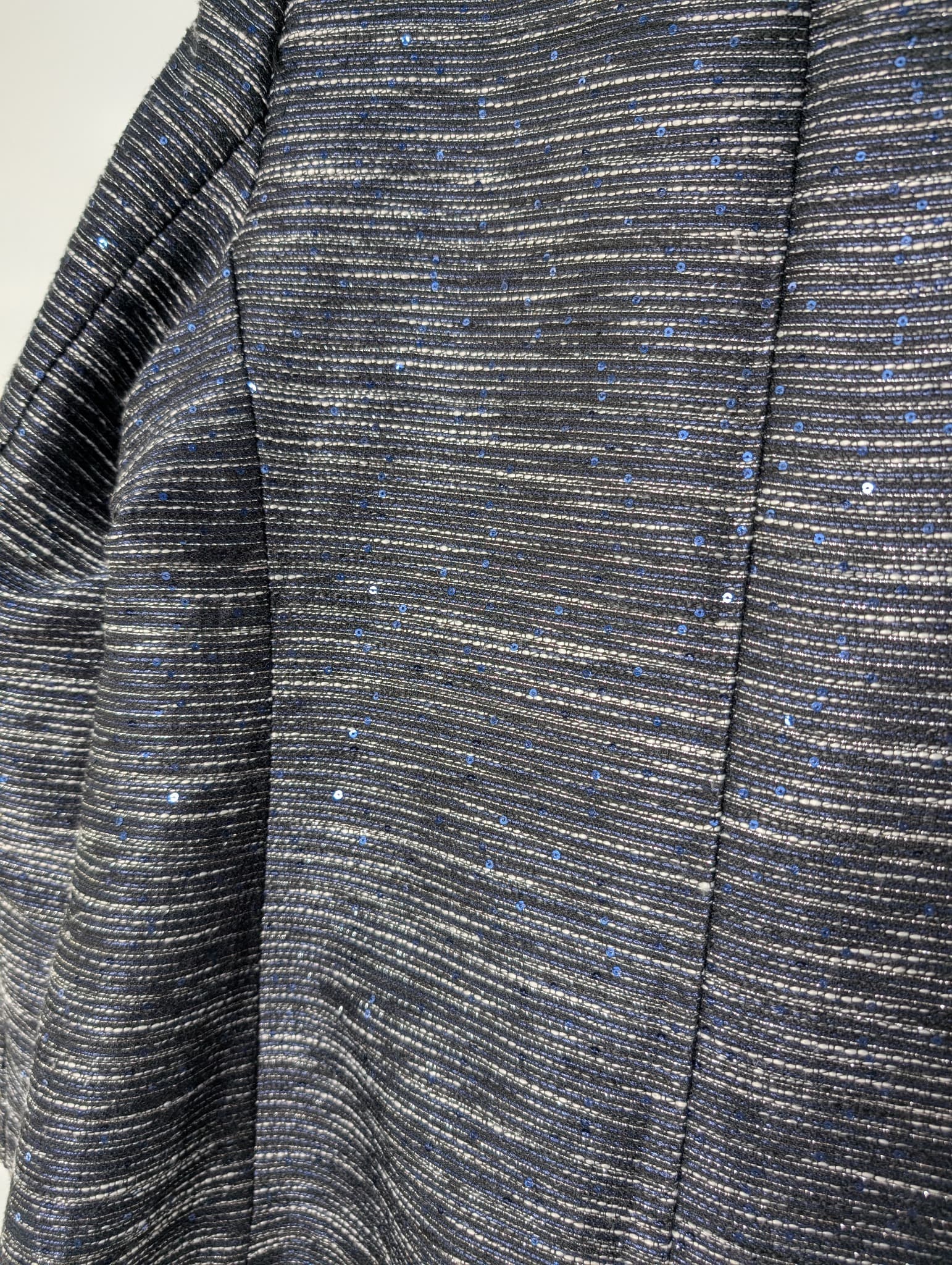 Sarissa Metallic Tweed Blazer Black Women's XXL — photo 5 of 7