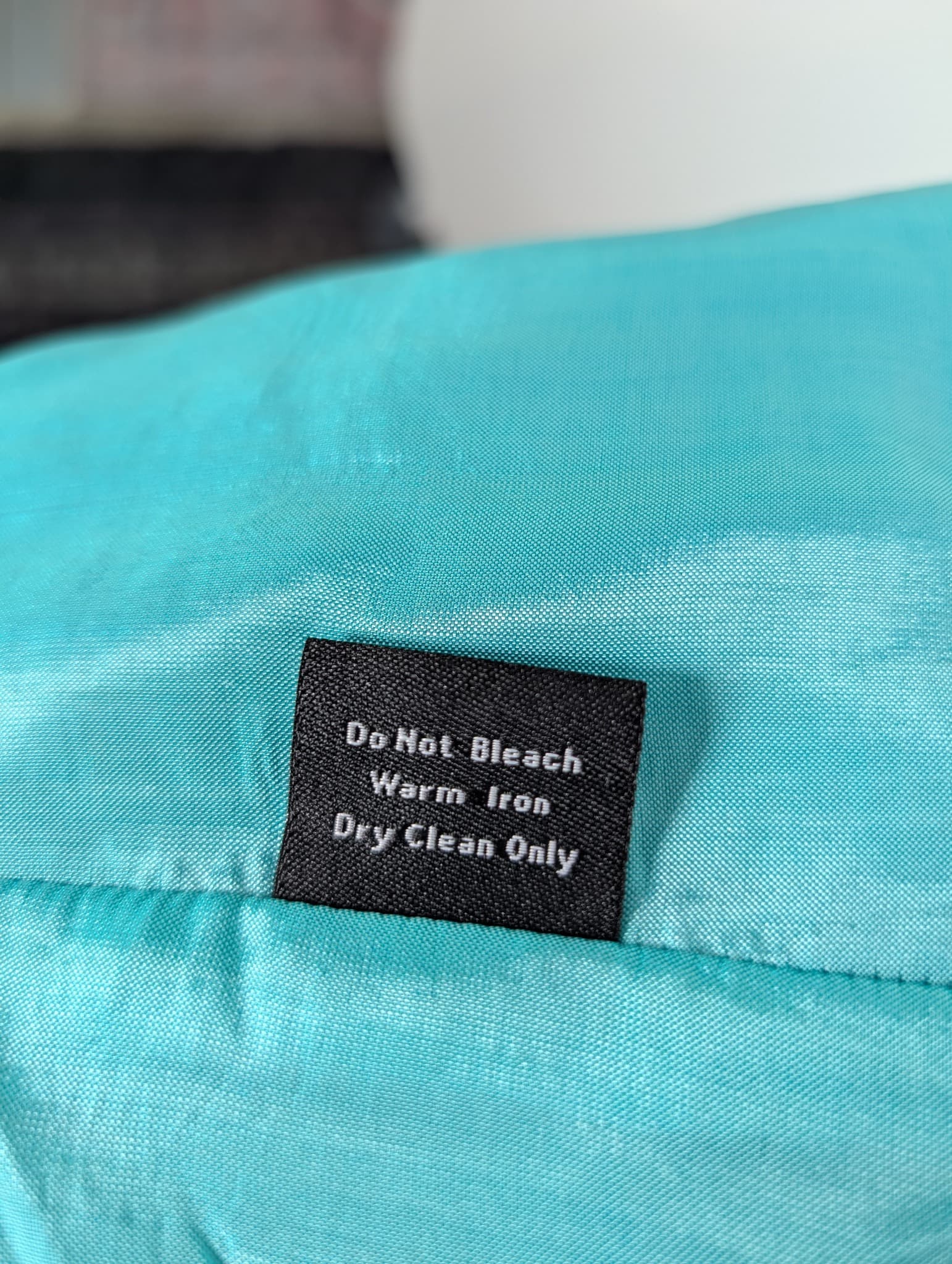 Sarissa Silk Scalloped Applique Skirt Teal Iridescent XL — photo 6 of 7