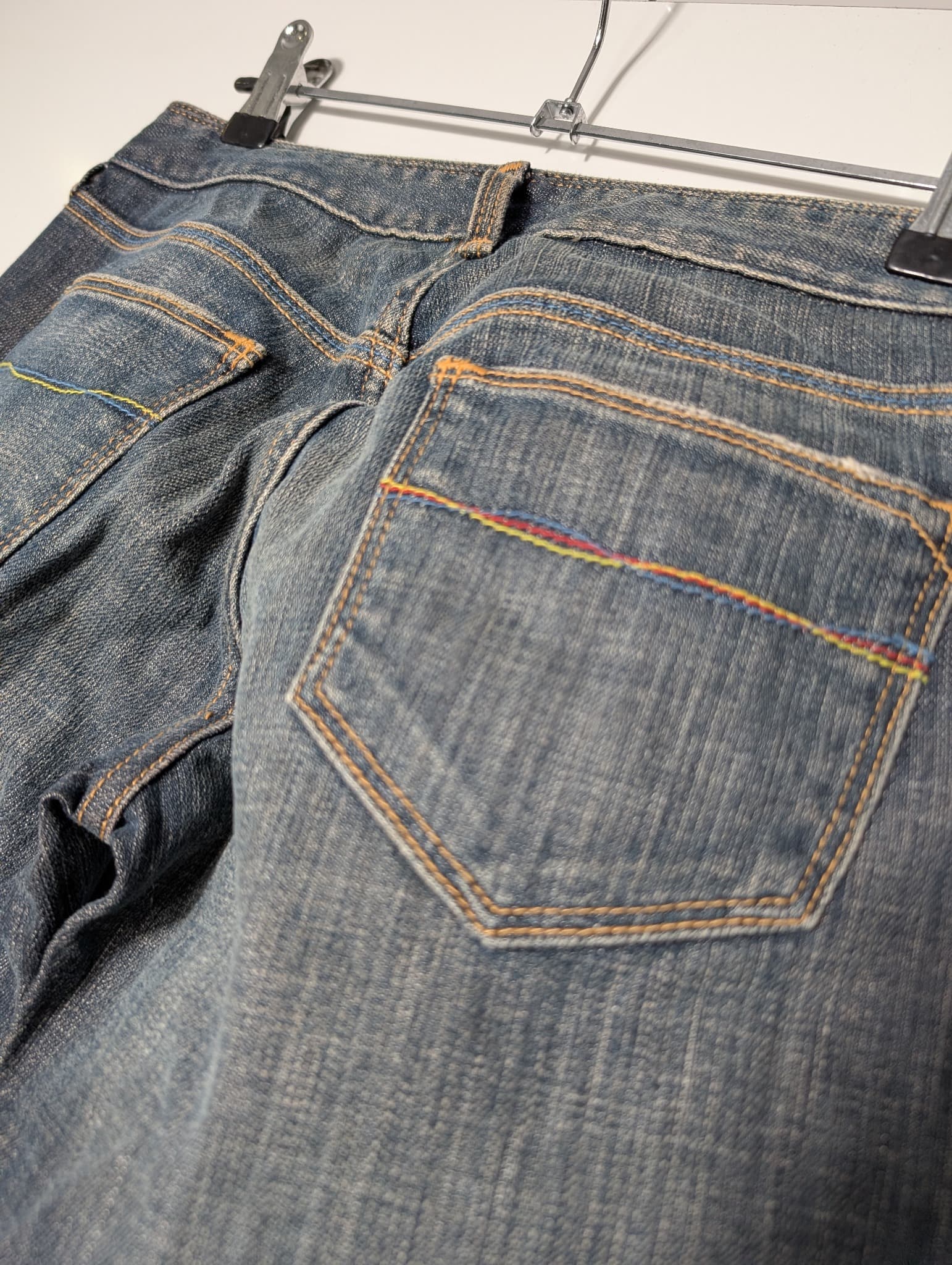 Sass & Bide Denim Jeans Multi-Stitch Detail Size 10 — photo 8 of 10