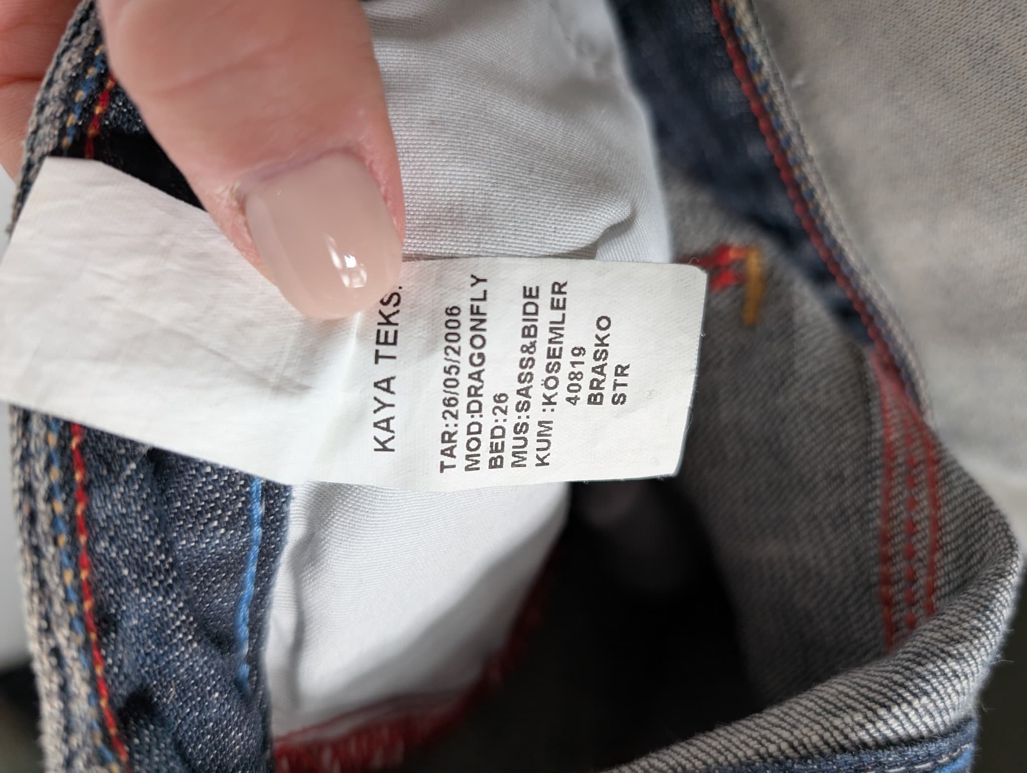 Sass & Bide Denim Jeans Multi-Stitch Detail Size 10 — photo 10 of 10