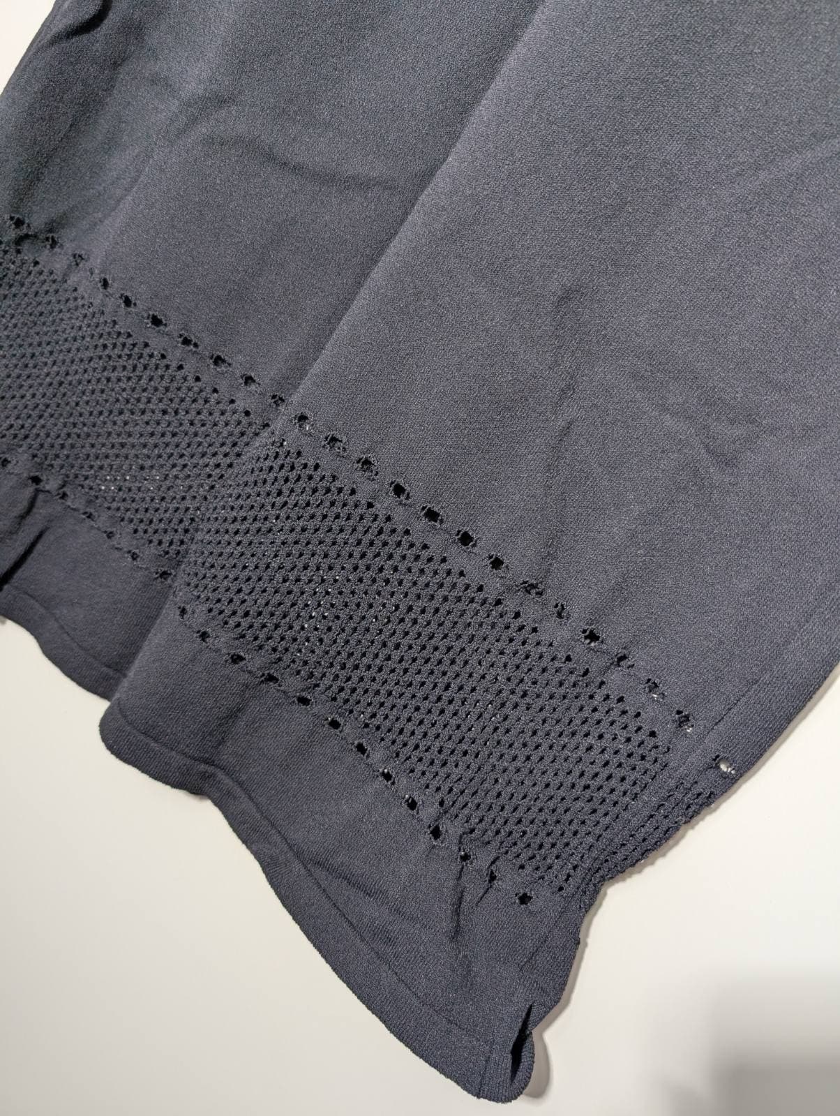 Scanlan Theodore Black Knit Dress - Crochet Detail Size M — photo 4 of 7