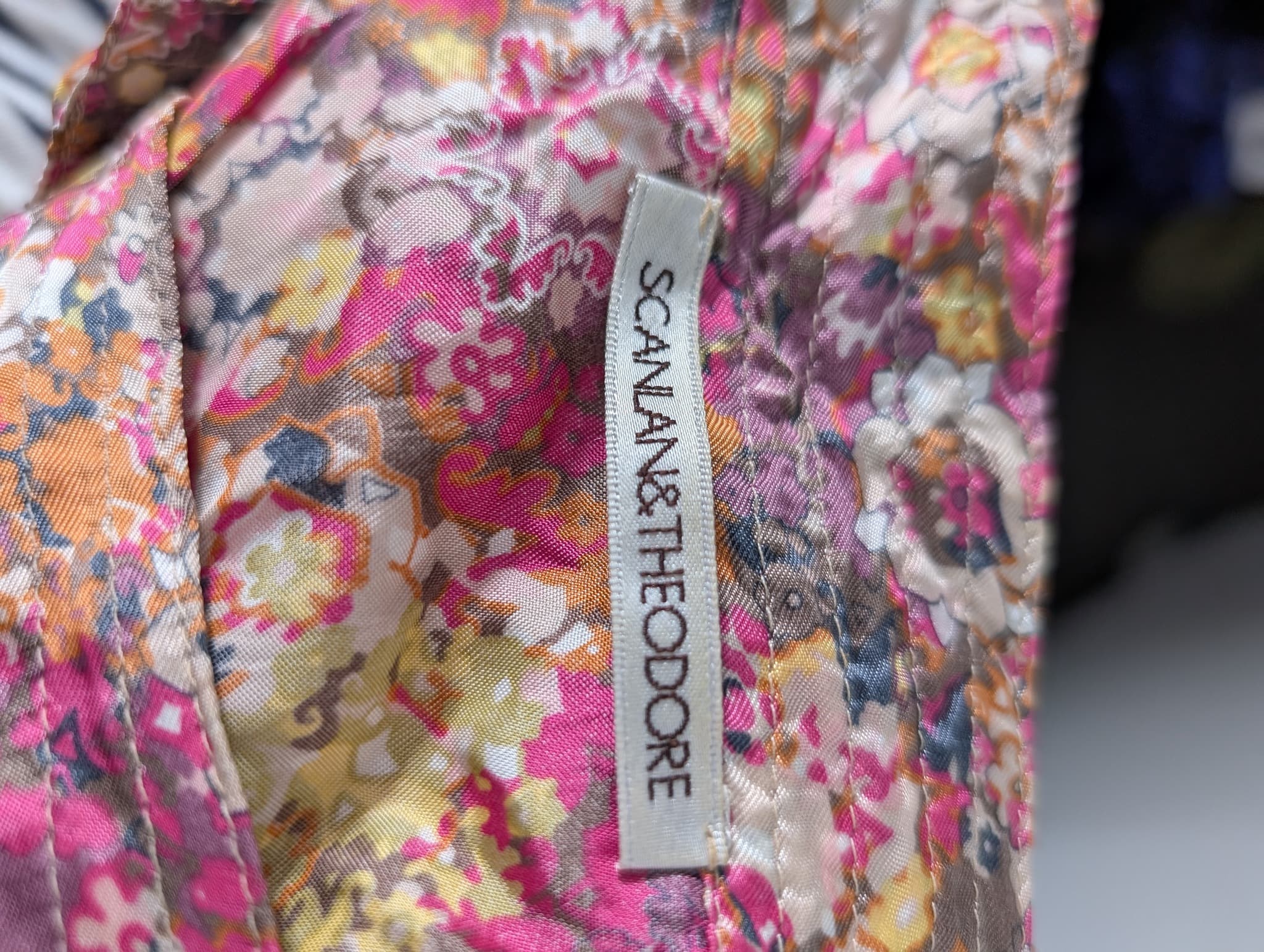 Scanlan & Theodore Floral Button-Front Midi Skirt Multicolour — photo 5 of 7