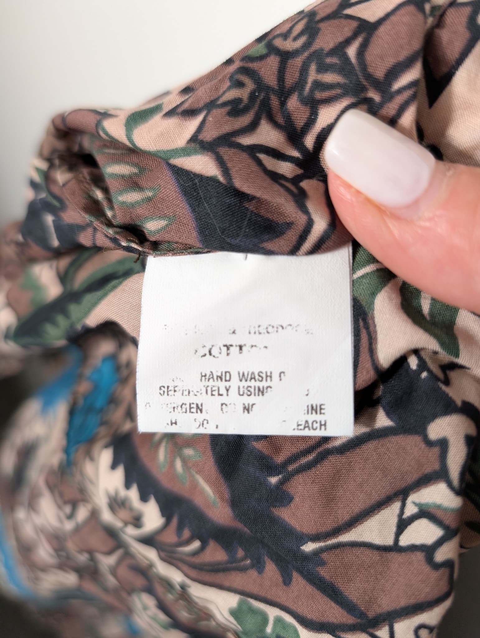 Scanlan Theodore Floral Pleated Midi Skirt Multicolour — photo 6 of 7