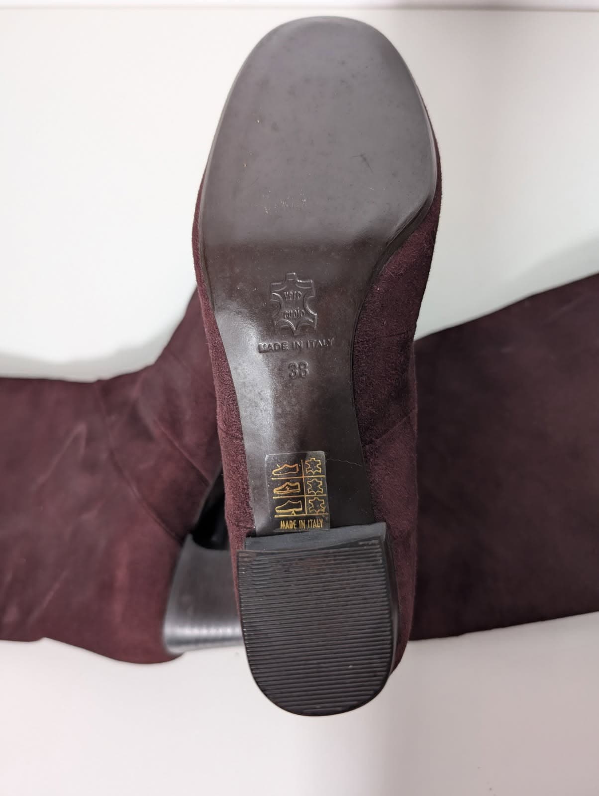 Scanlan & Theodore Suede Knee High Boots - Made In Italy - EU 38 — photo 8 of 8
