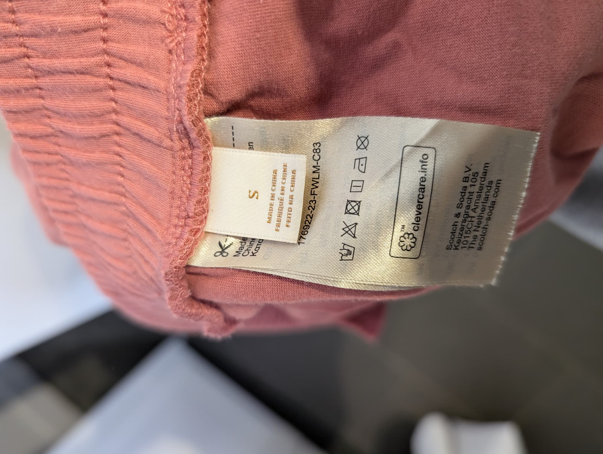 Scotch & Soda Jogger Pants Pink Women's Size S — photo 8 of 9