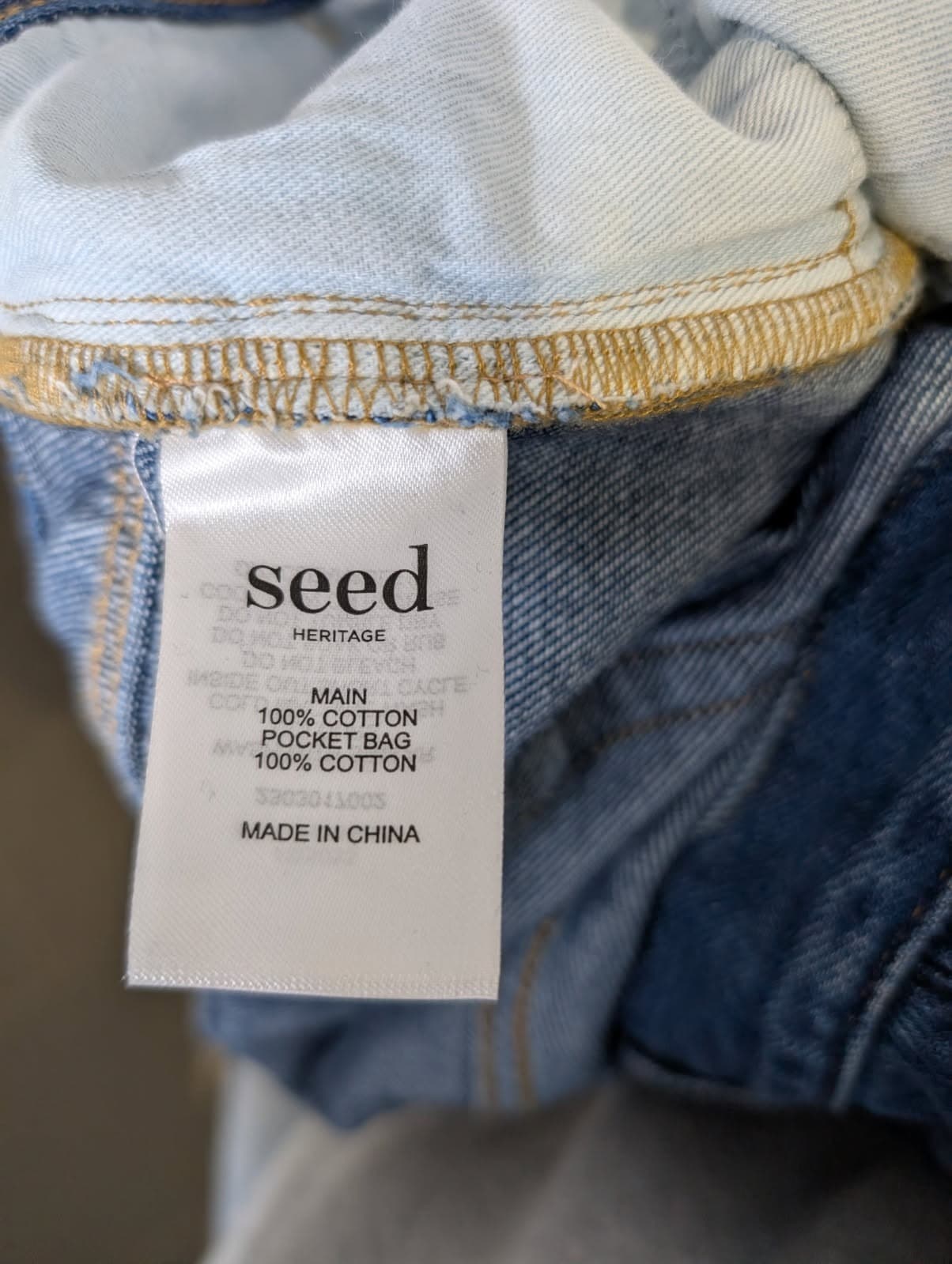 Seed Heritage Mid Wash Denim Jeans Women's Size 32 — photo 5 of 8