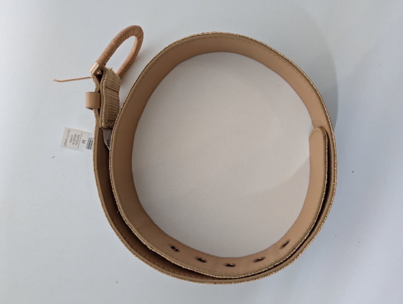 Seed Heritage Raffia Woven Belt - Natural - Size M — photo 1 of 6