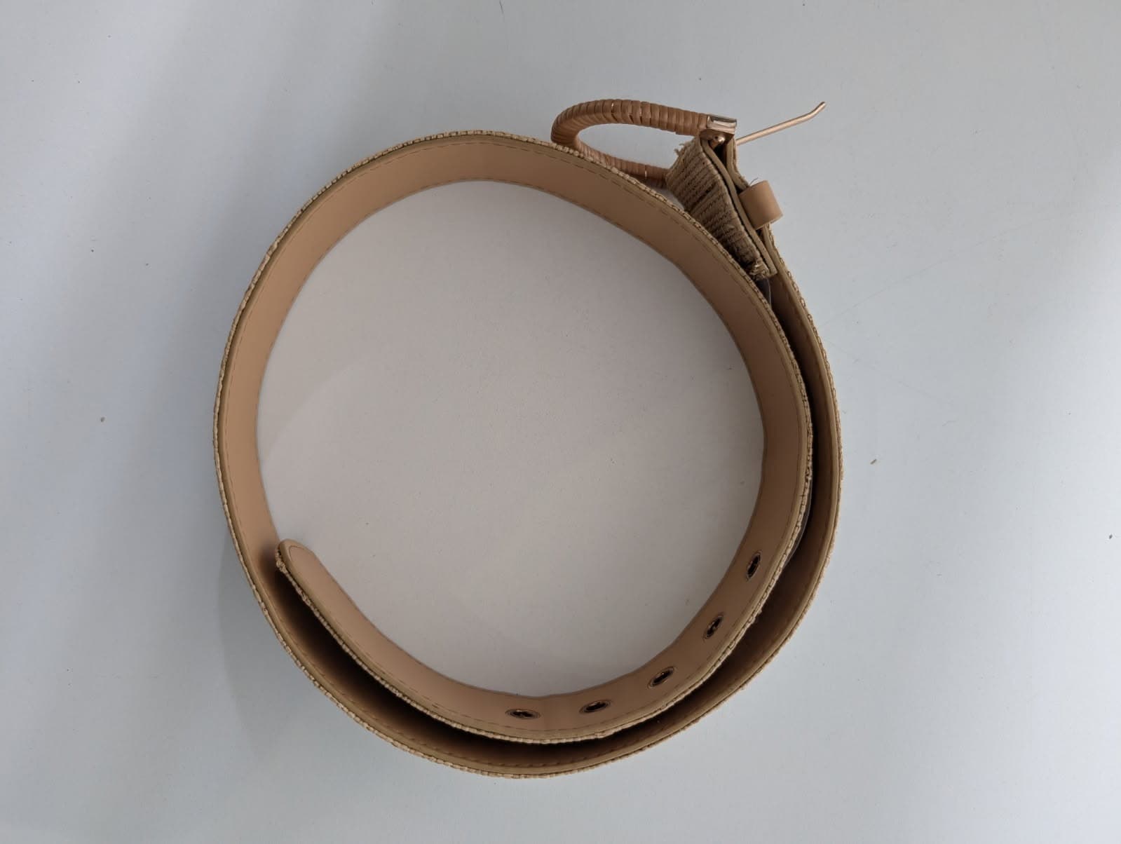Seed Heritage Raffia Woven Belt - Natural - Size M — photo 2 of 6