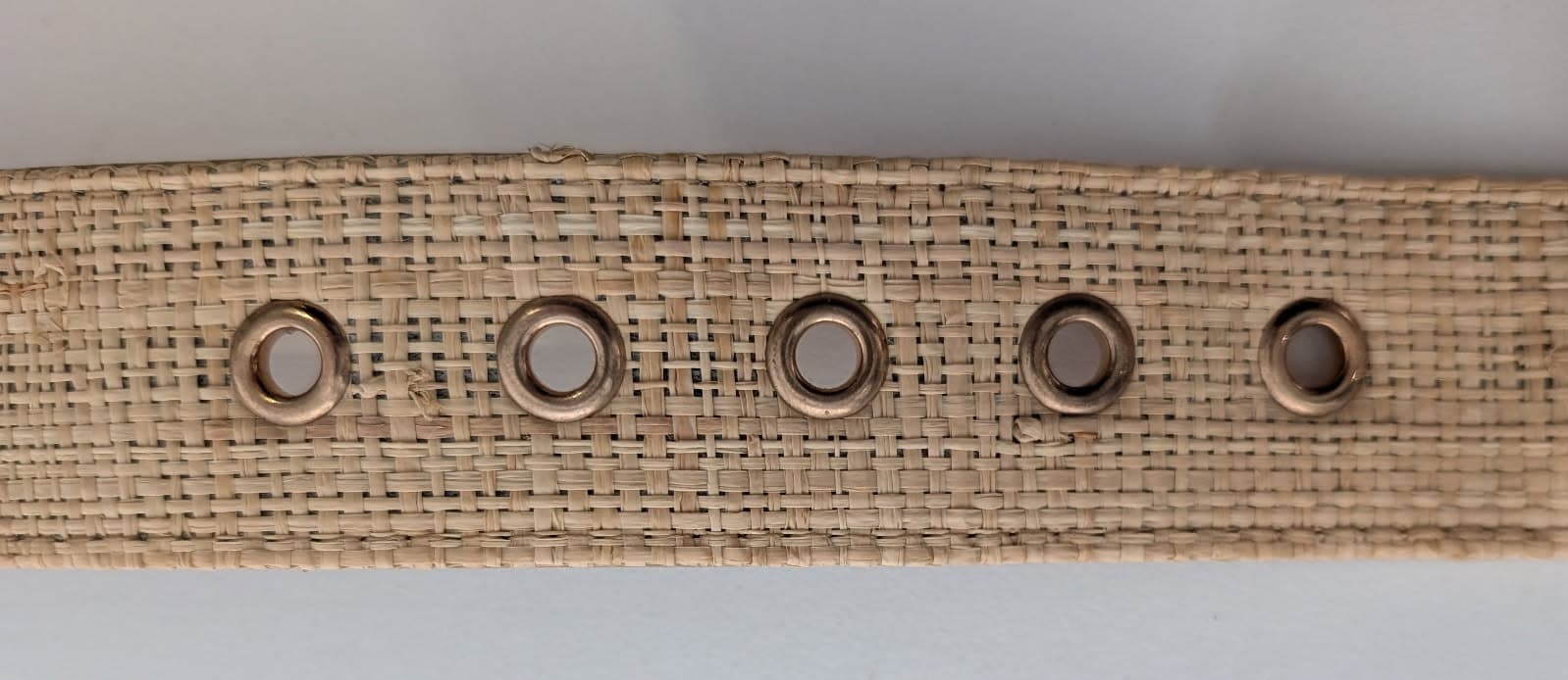 Seed Heritage Raffia Woven Belt - Natural - Size M — photo 5 of 6