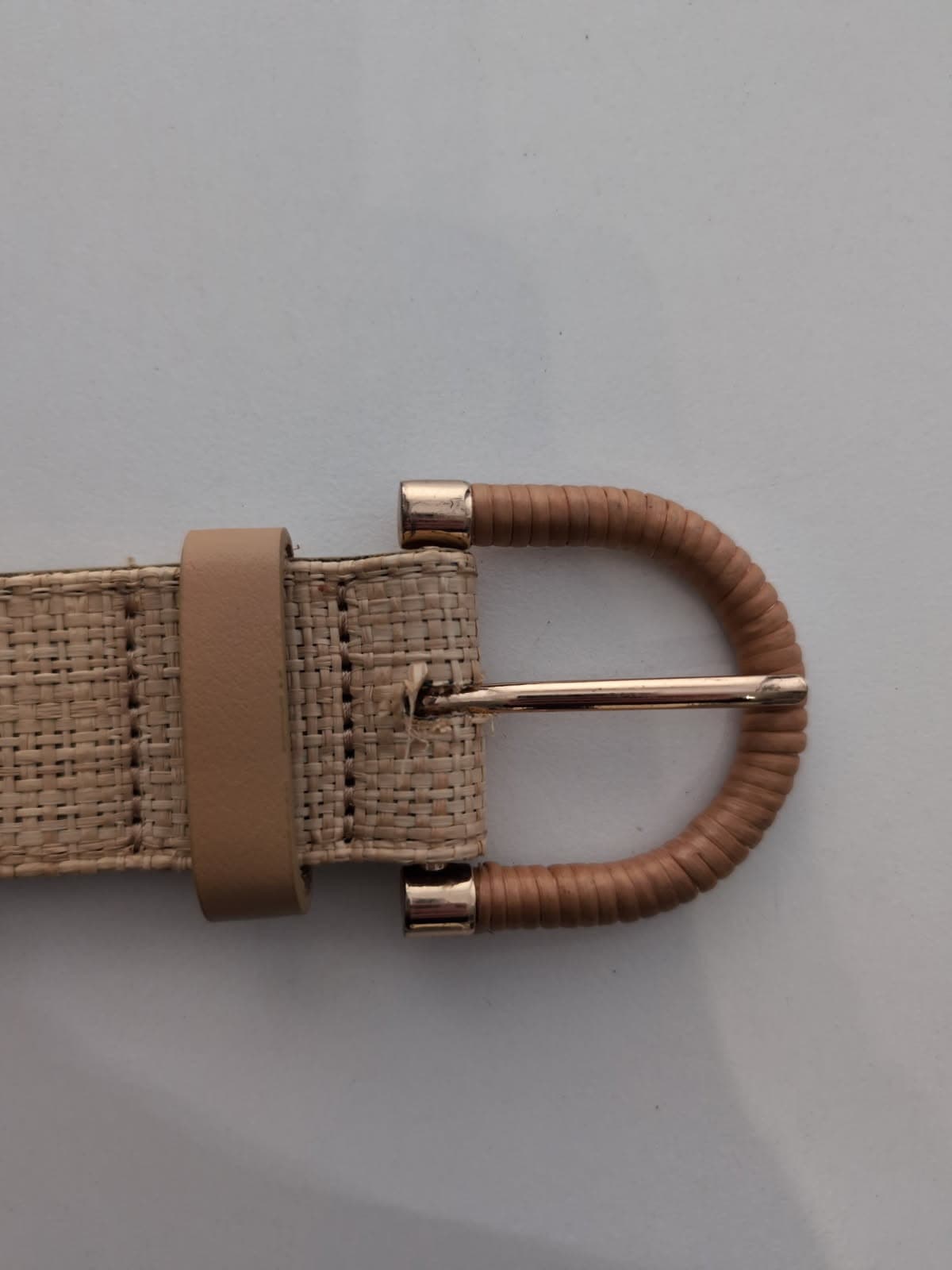Seed Heritage Raffia Woven Belt - Natural - Size M — photo 6 of 6