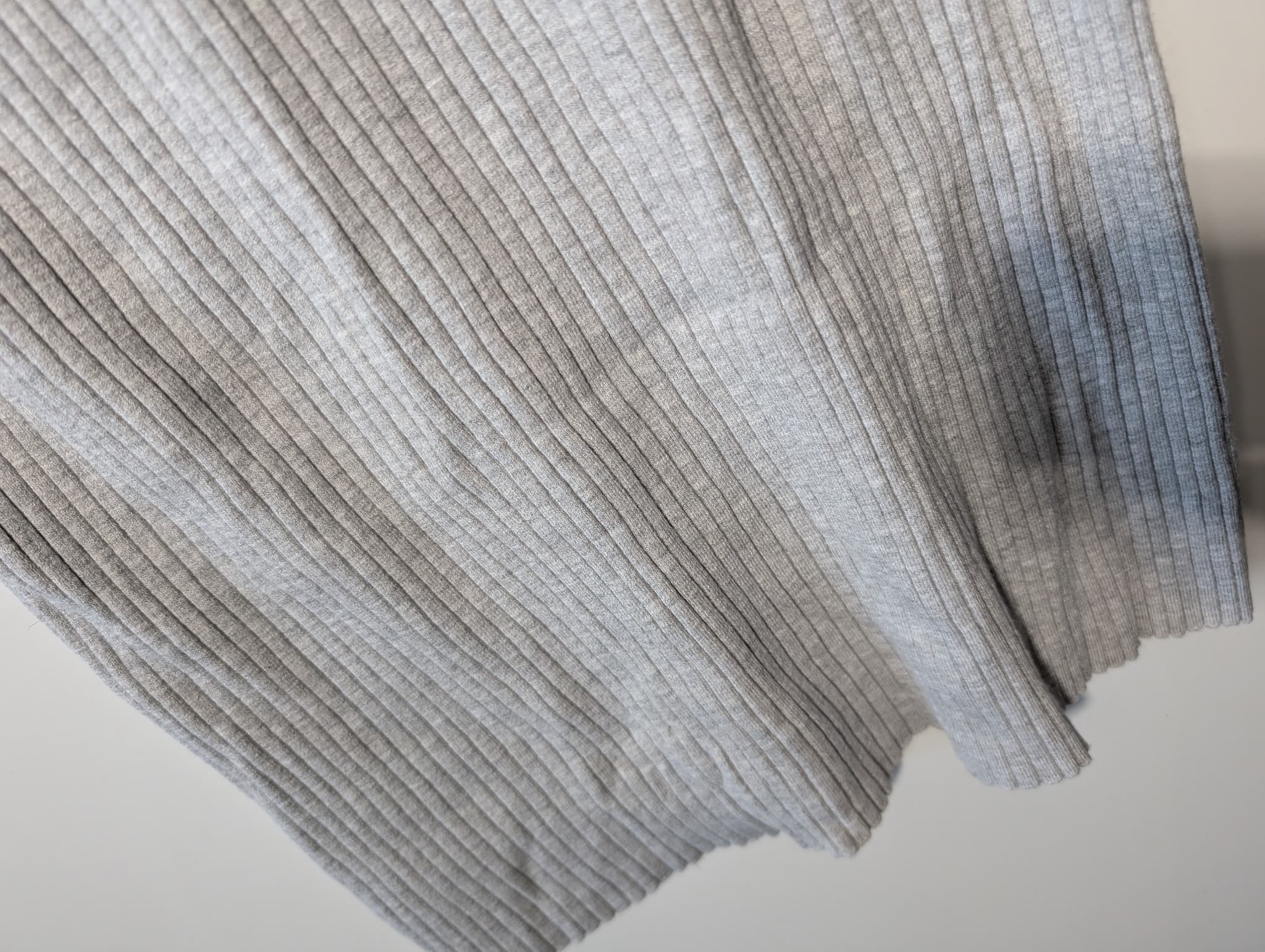 Seed Heritage Ribbed Knit Long Sleeve Midi Dress Grey XL — photo 4 of 10