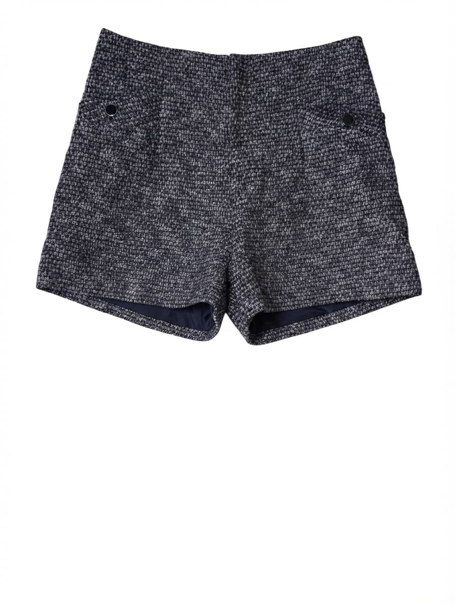 Seed Heritage Tweed Shorts Navy Blue Size 16 — photo 1 of 10