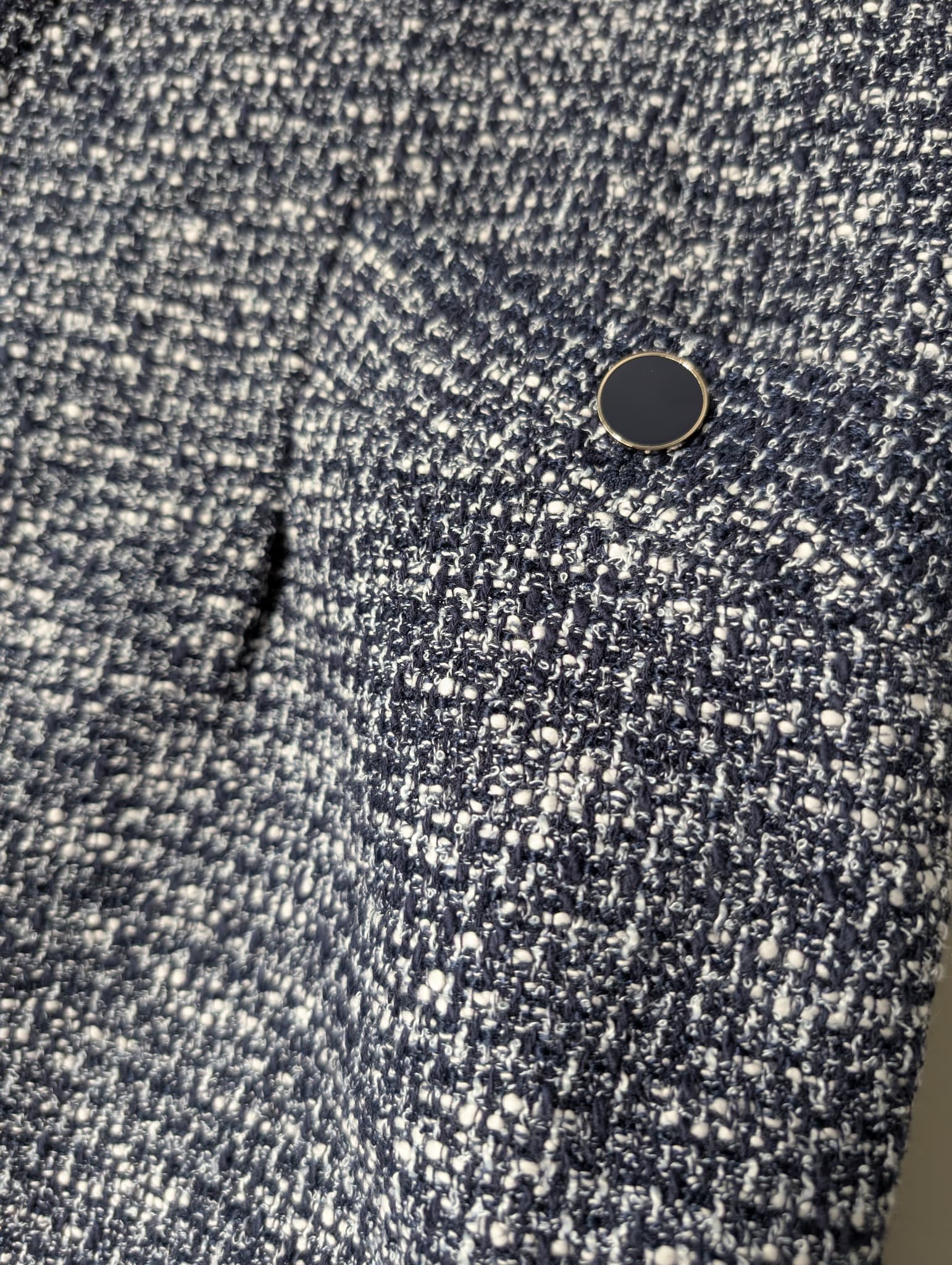 Seed Heritage Tweed Shorts Navy Blue Size 16 — photo 2 of 10
