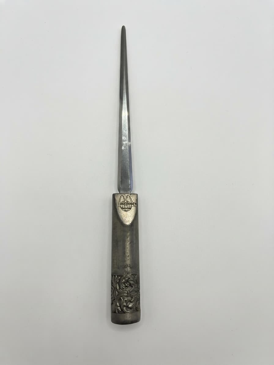 Selangor Pewter McDonald's Letter Opener Celtic Knotwork Silver — photo 1 of 2