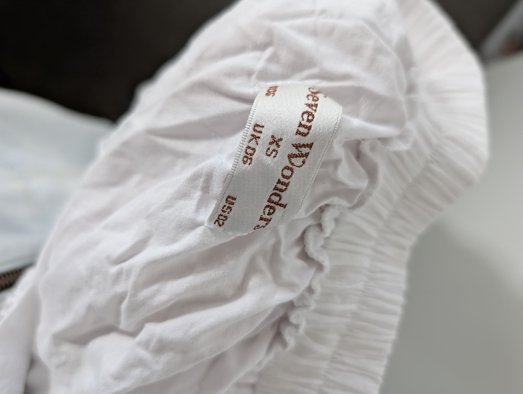 Seven Wonders Tiered Cotton Skirt White Size XS — photo 4 of 5