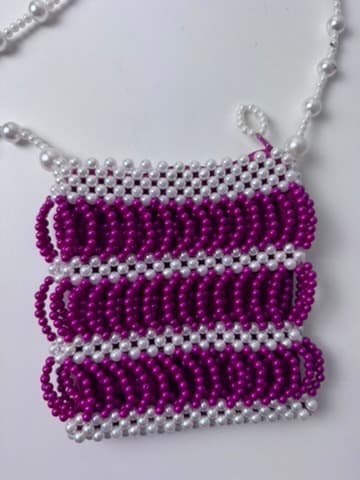Shrimps Antonia Beaded Bag Pink and White Pearl Effect — photo 1 of 10