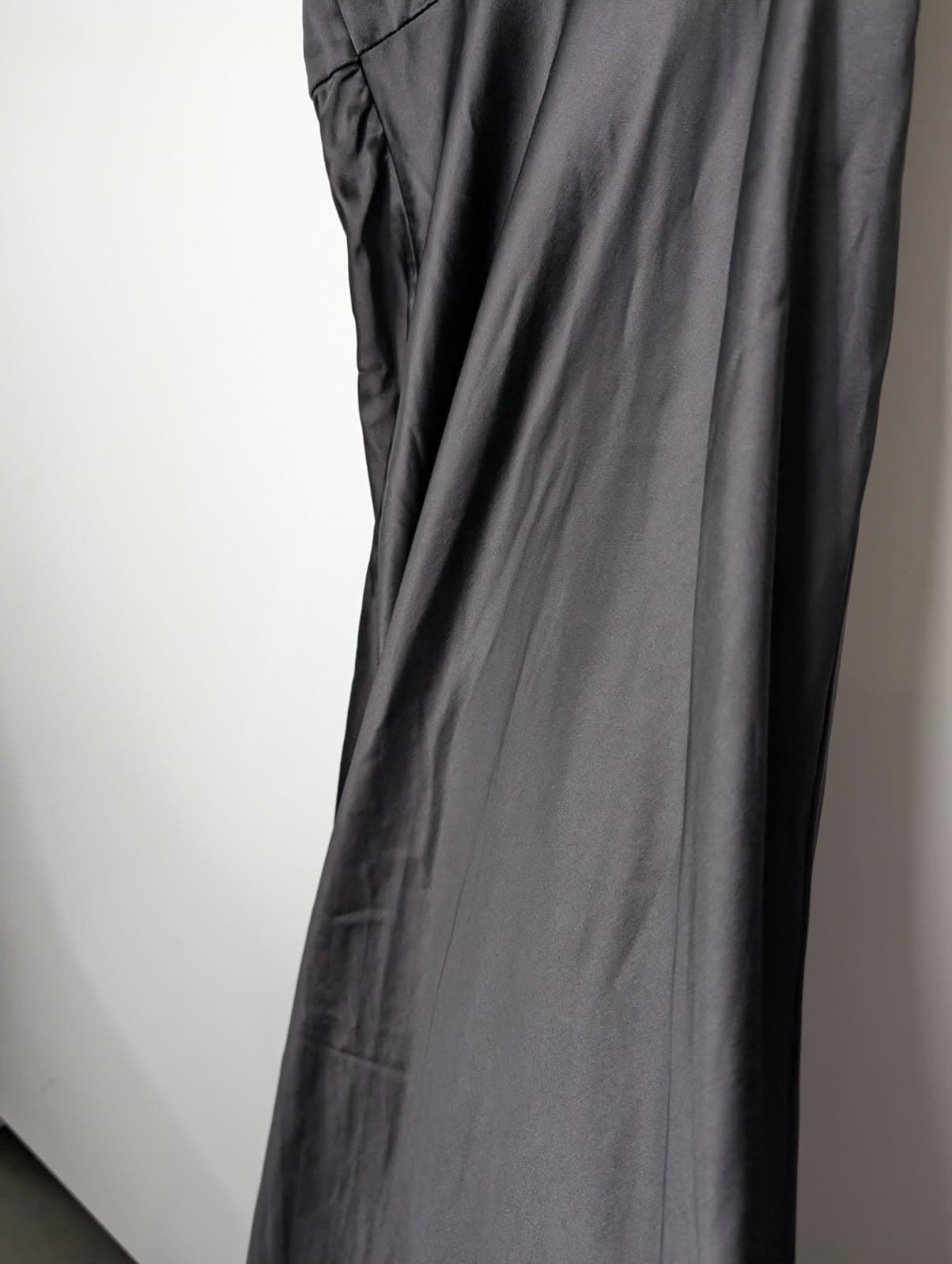 Significant Other One-Shoulder Satin Maxi Dress Black AU 8 — photo 2 of 5
