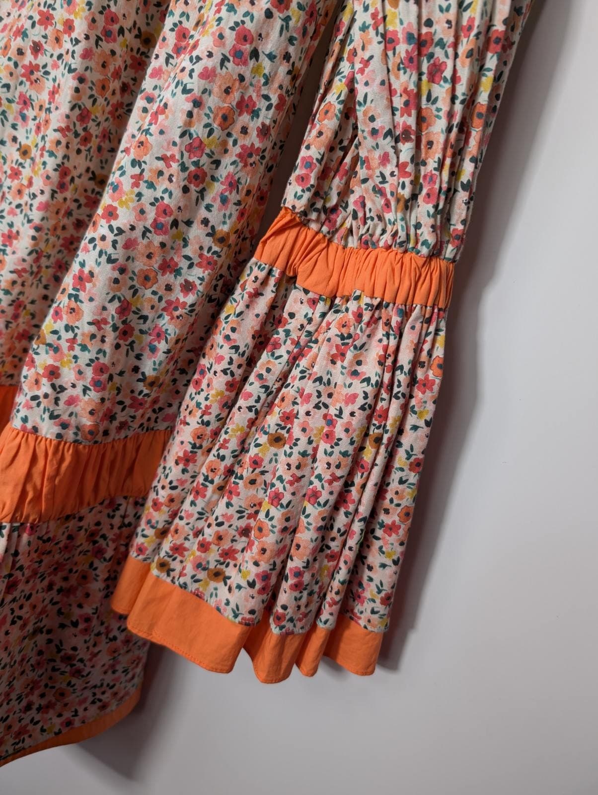 Silvia Tcherassi Pescali Floral Cotton Dress Size S — photo 2 of 7