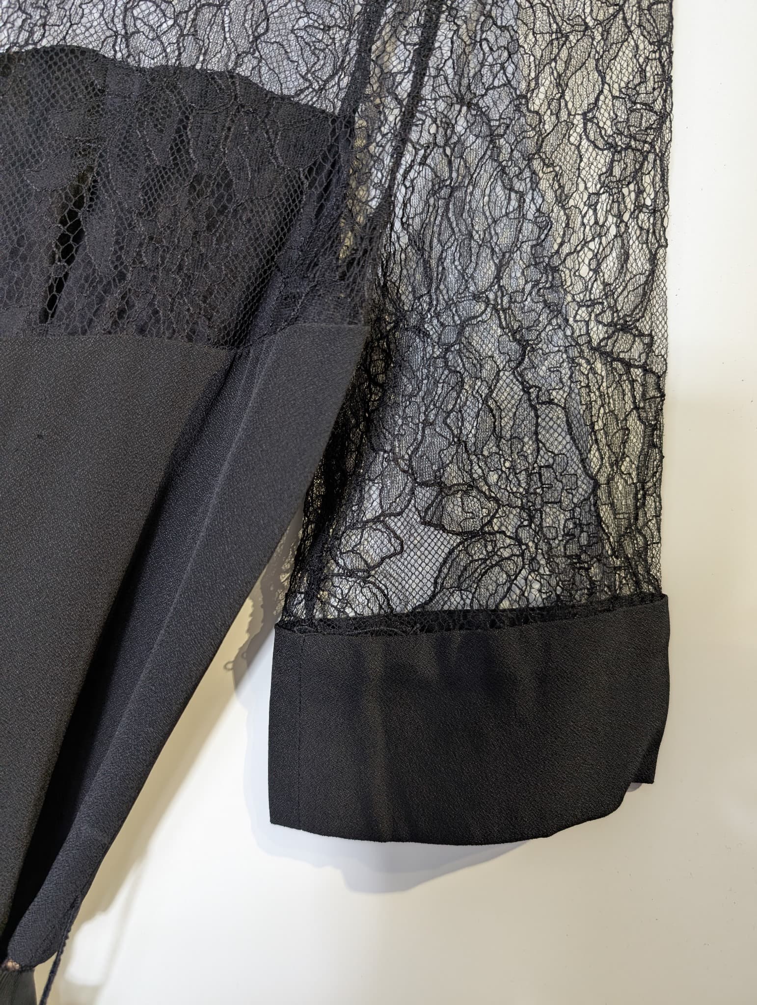 Sonia by Sonia Rykiel Ruffle Peplum Top Black Size 36 — photo 10 of 15