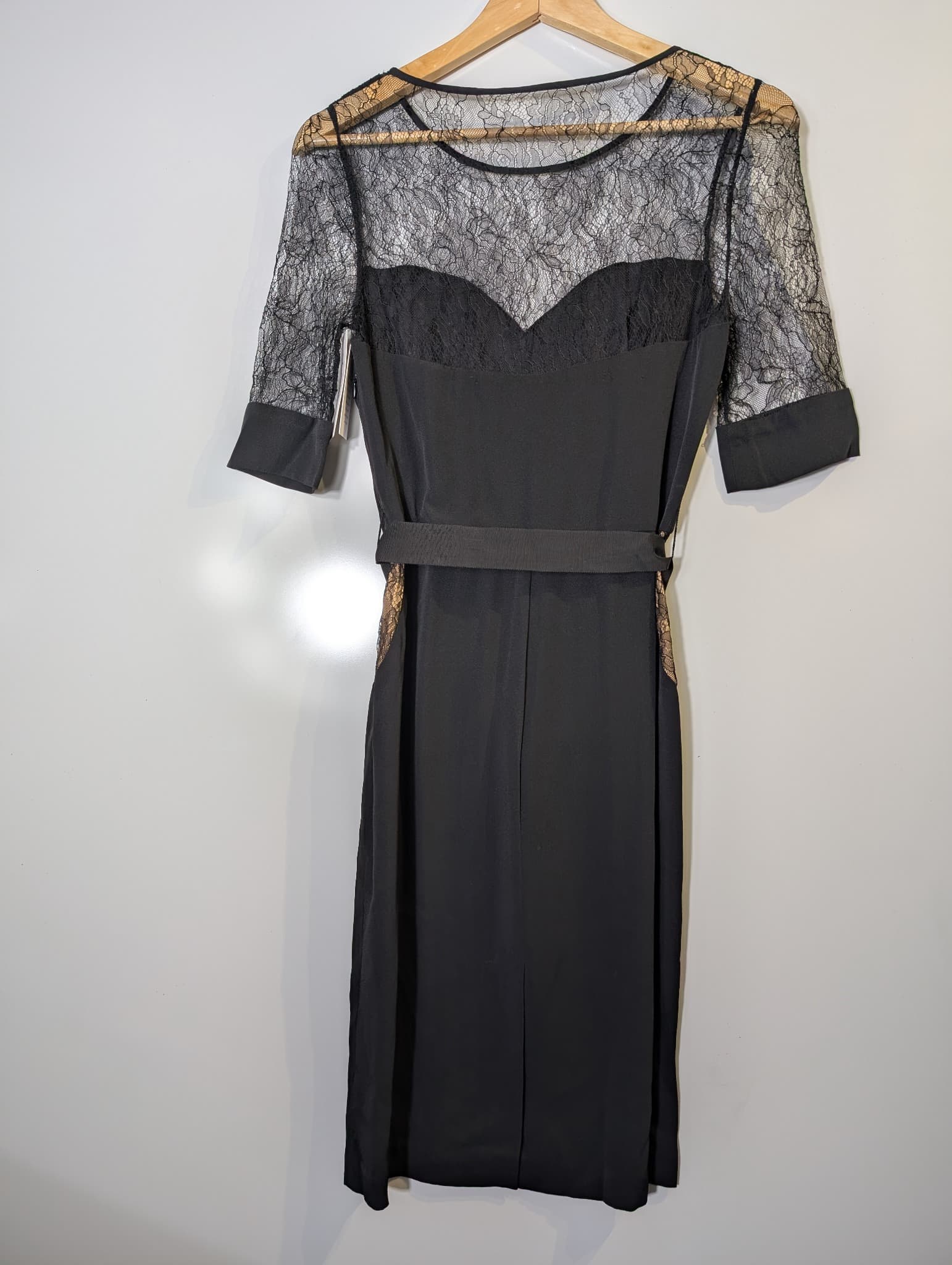 Sonia by Sonia Rykiel Ruffle Peplum Top Black Size 36 — photo 9 of 15
