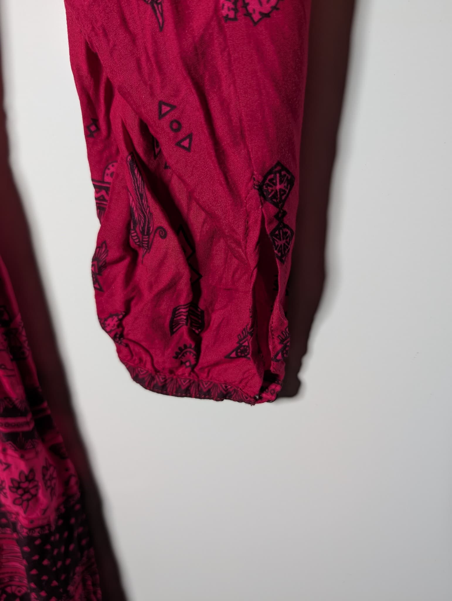 SPELL Desert Wanderer Tunic Dress Red XL — photo 4 of 8