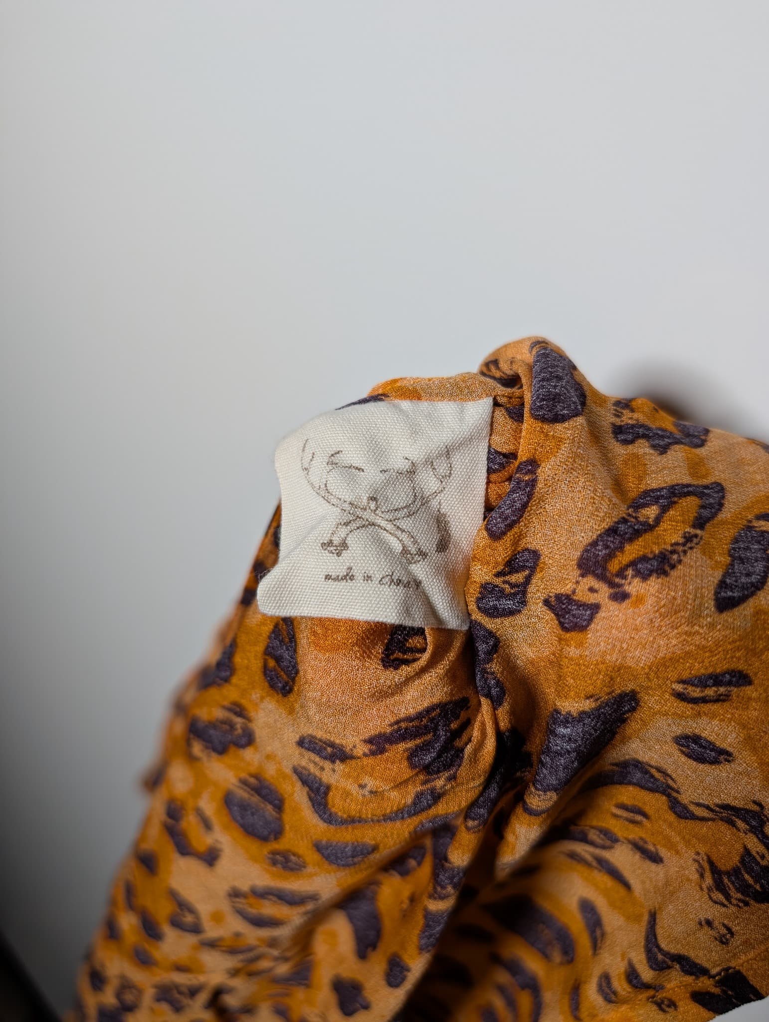 Spell Leopard Print Longline Kimono Cardigan Women's OS — photo 6 of 7