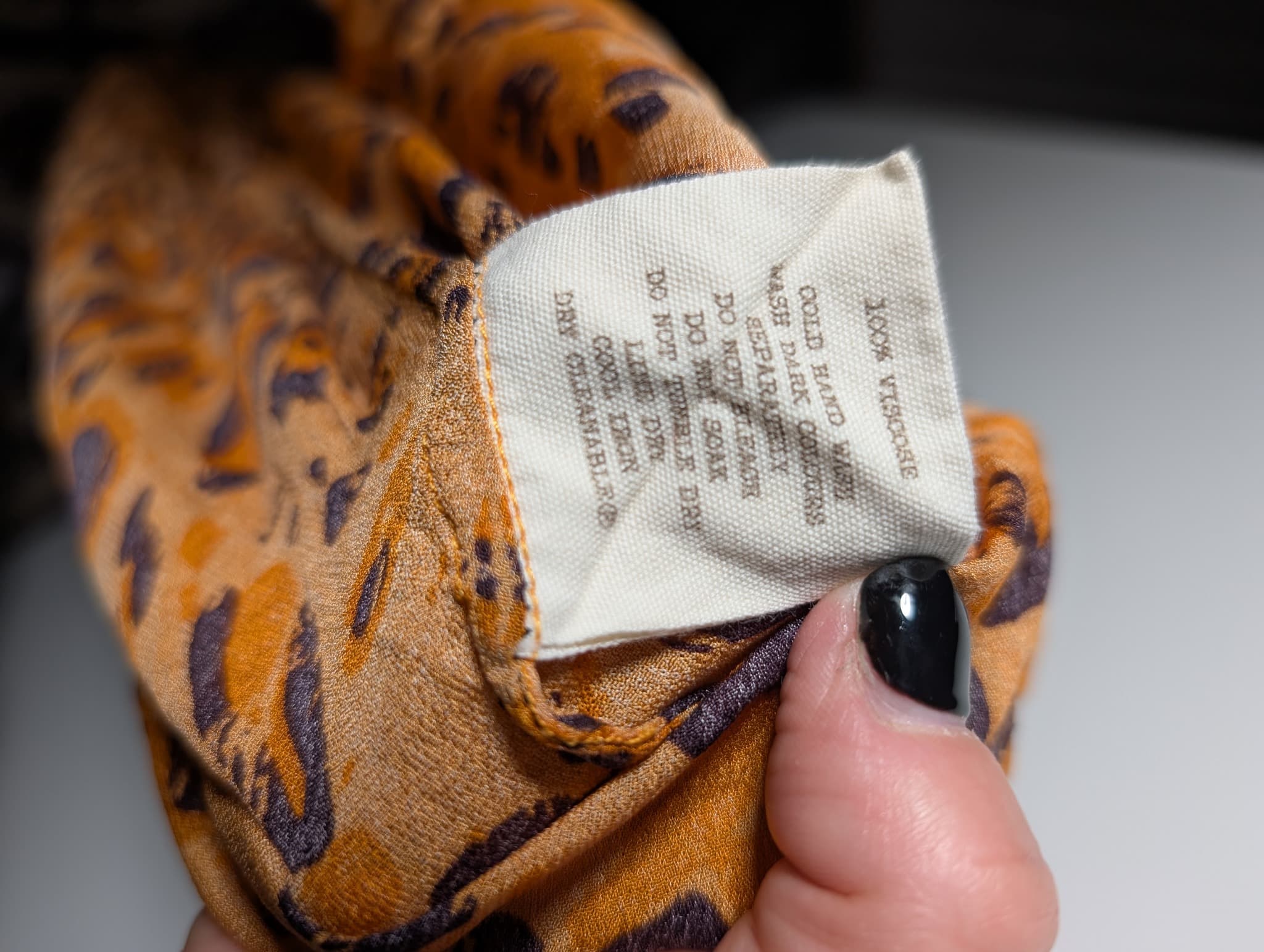 Spell Leopard Print Longline Kimono Cardigan Women's OS — photo 7 of 7