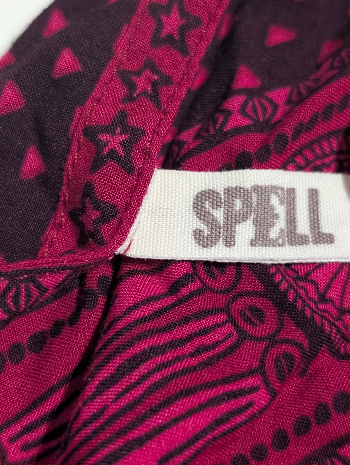 Spell & The Gypsy Collective Desert Rose Maxi Dress - Pink Boho Print — photo 4 of 9